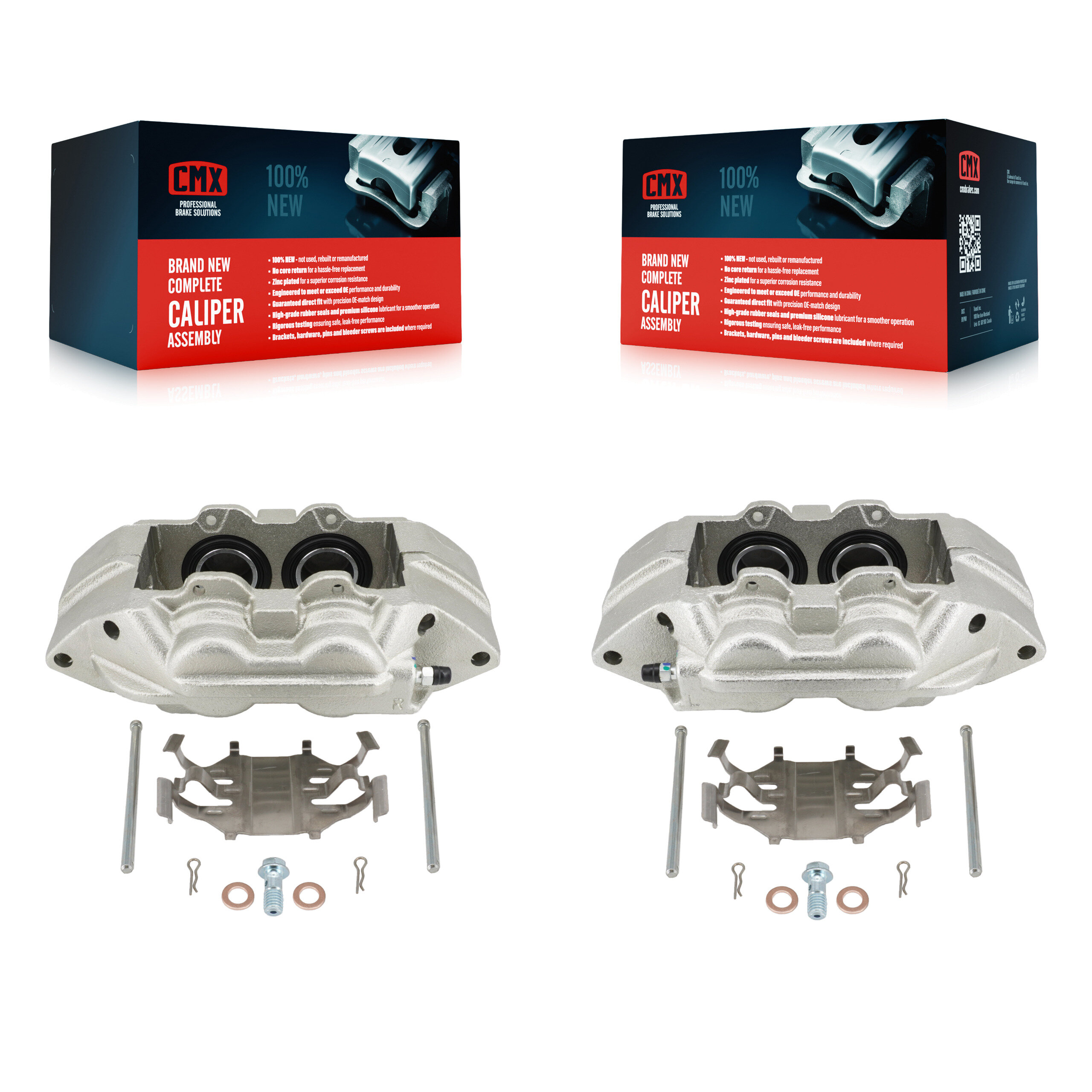 CMX - KBC-100628 - Front Disc Brake Caliper Kits