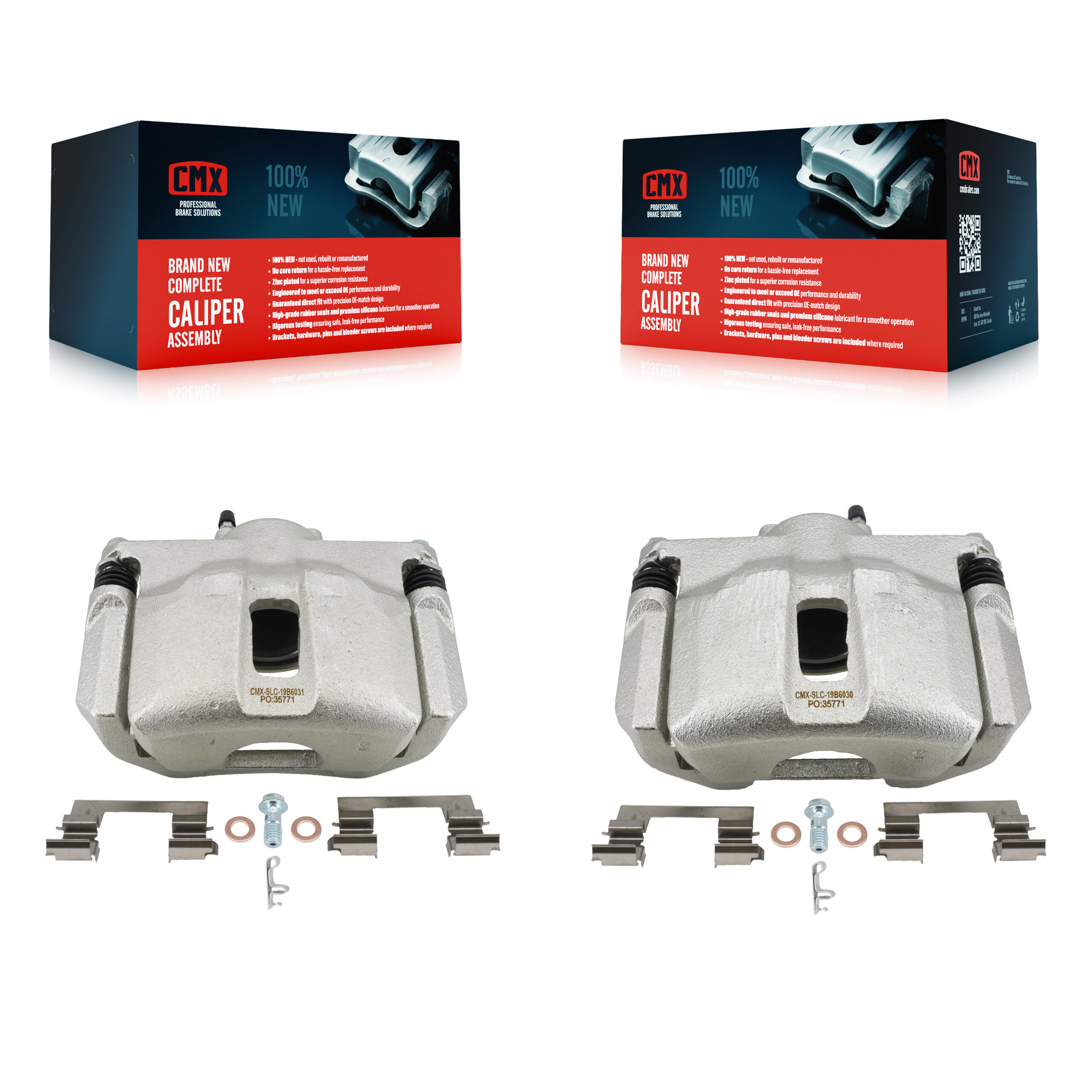 CMX - KBC-100631 - Front Disc Brake Caliper Kits