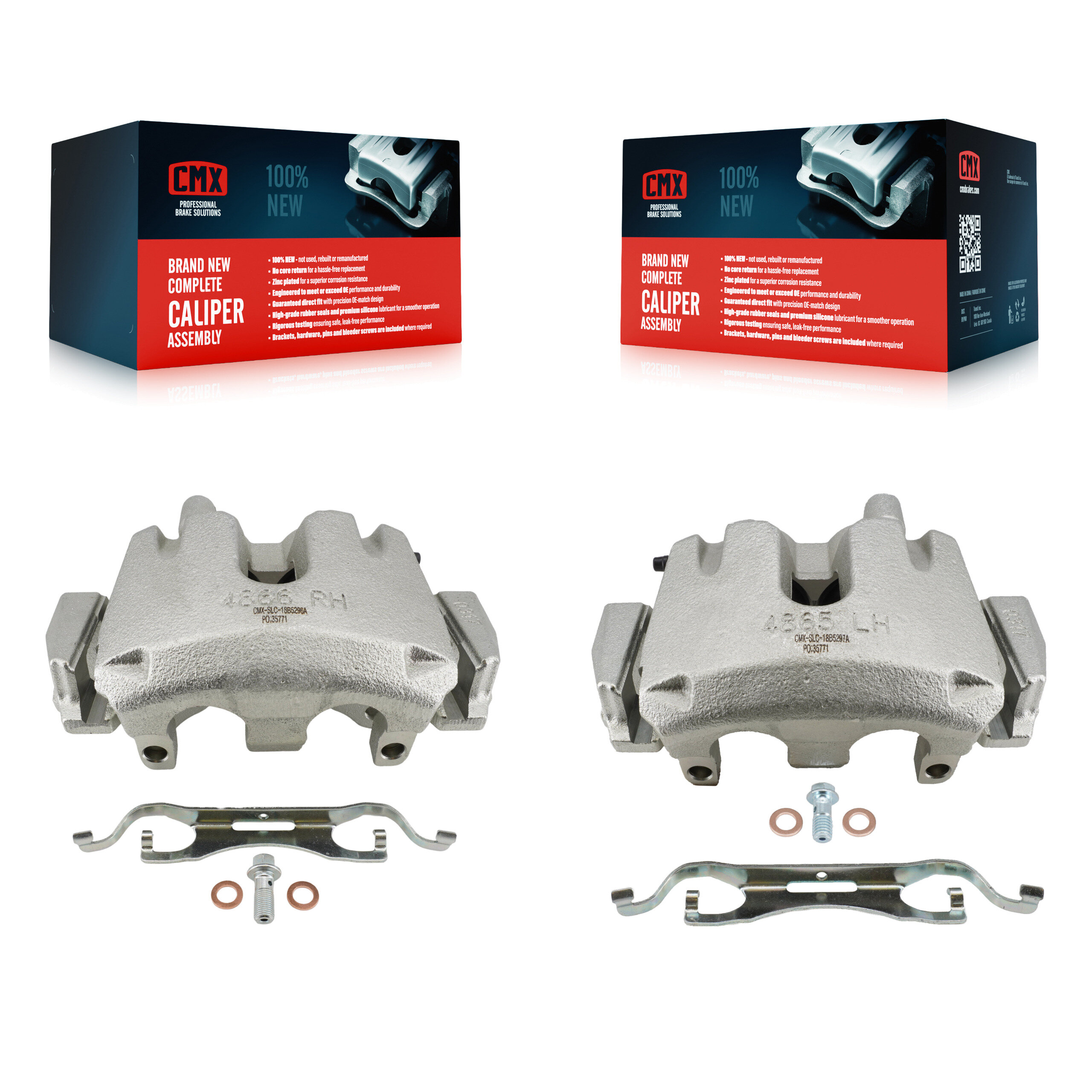 CMX - KBC-100638 - Front Disc Brake Caliper Kits