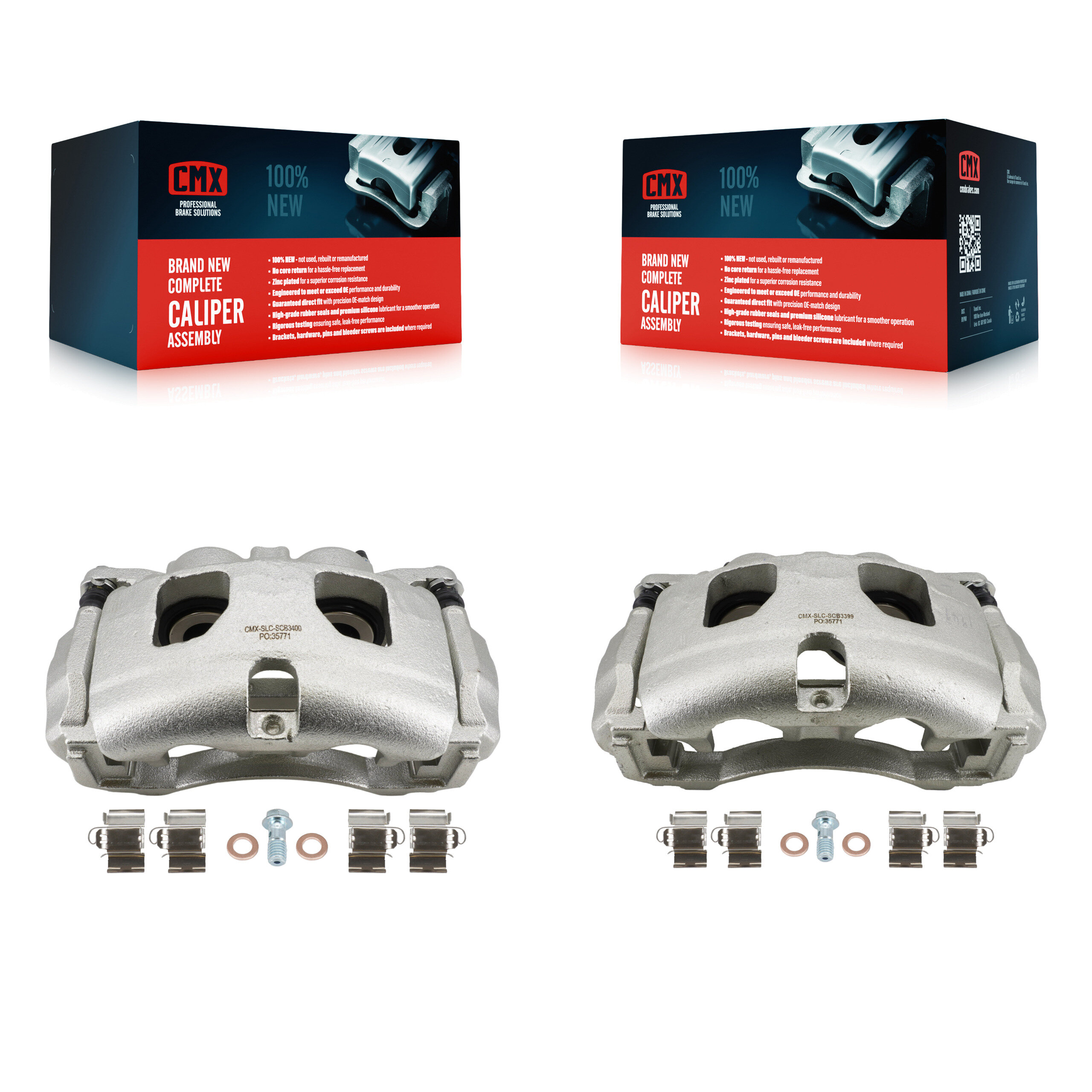 CMX - KBC-100650 - Front Disc Brake Caliper Kits