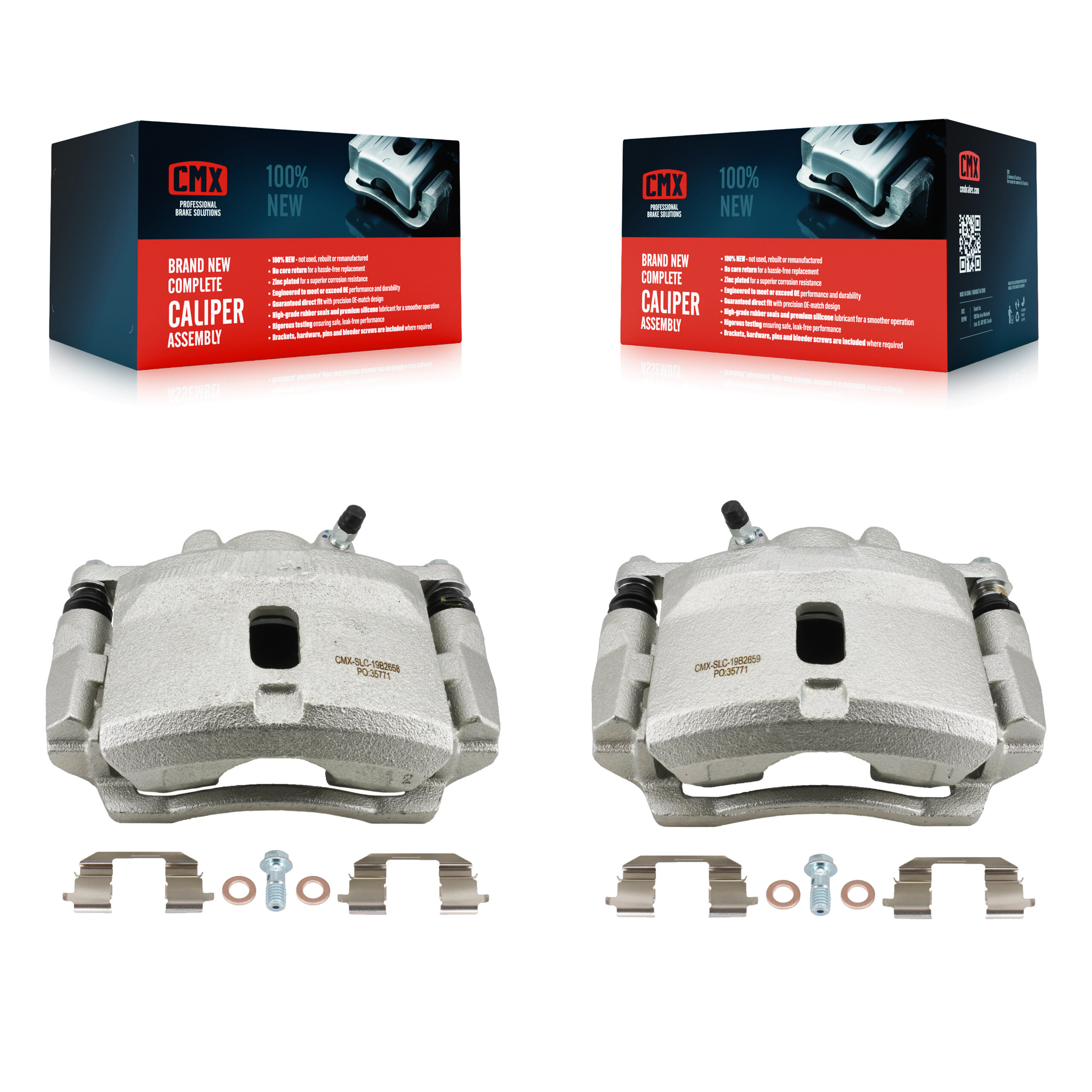 CMX - KBC-100652 - Front Disc Brake Caliper Kits