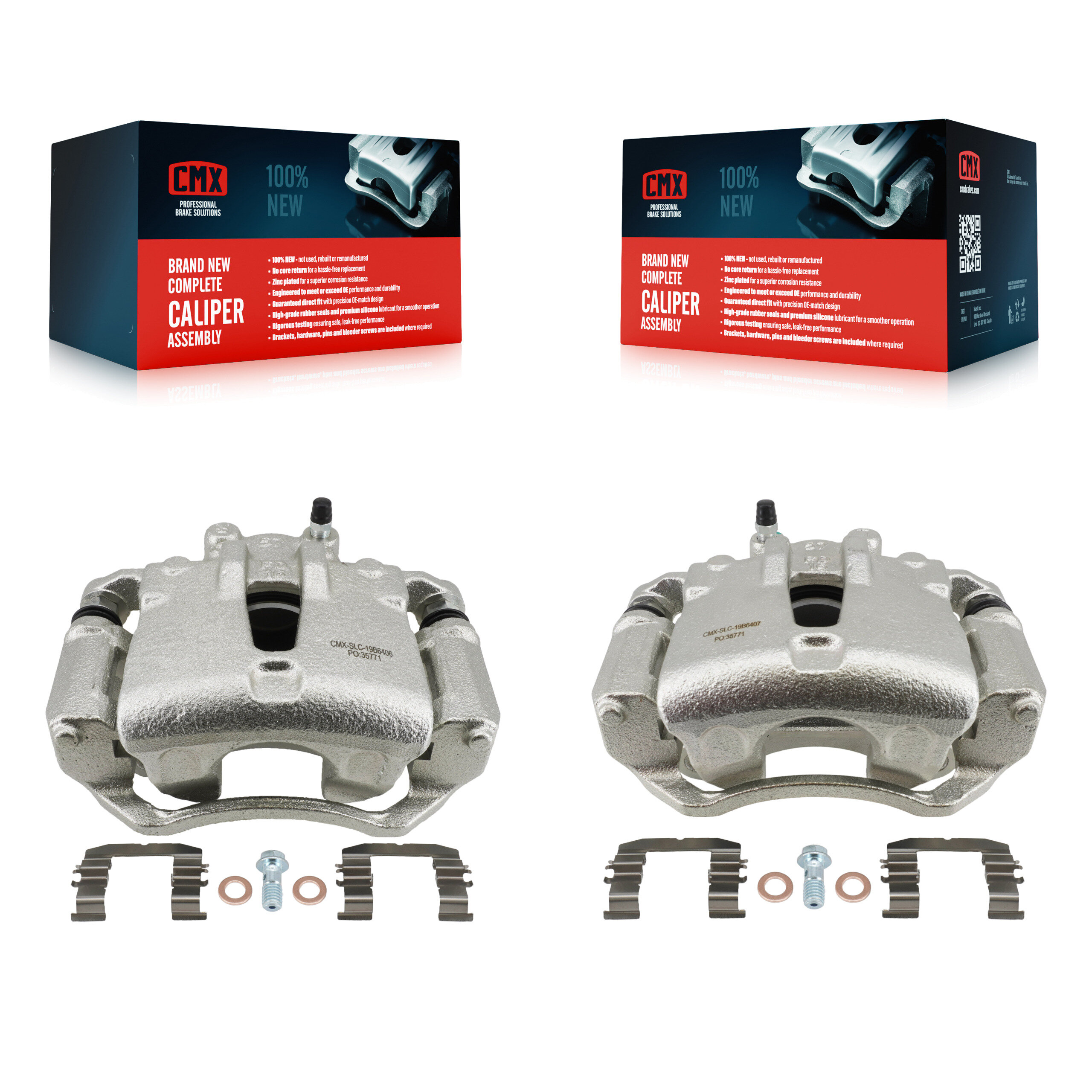 CMX - KBC-100654 - Front Disc Brake Caliper Kits
