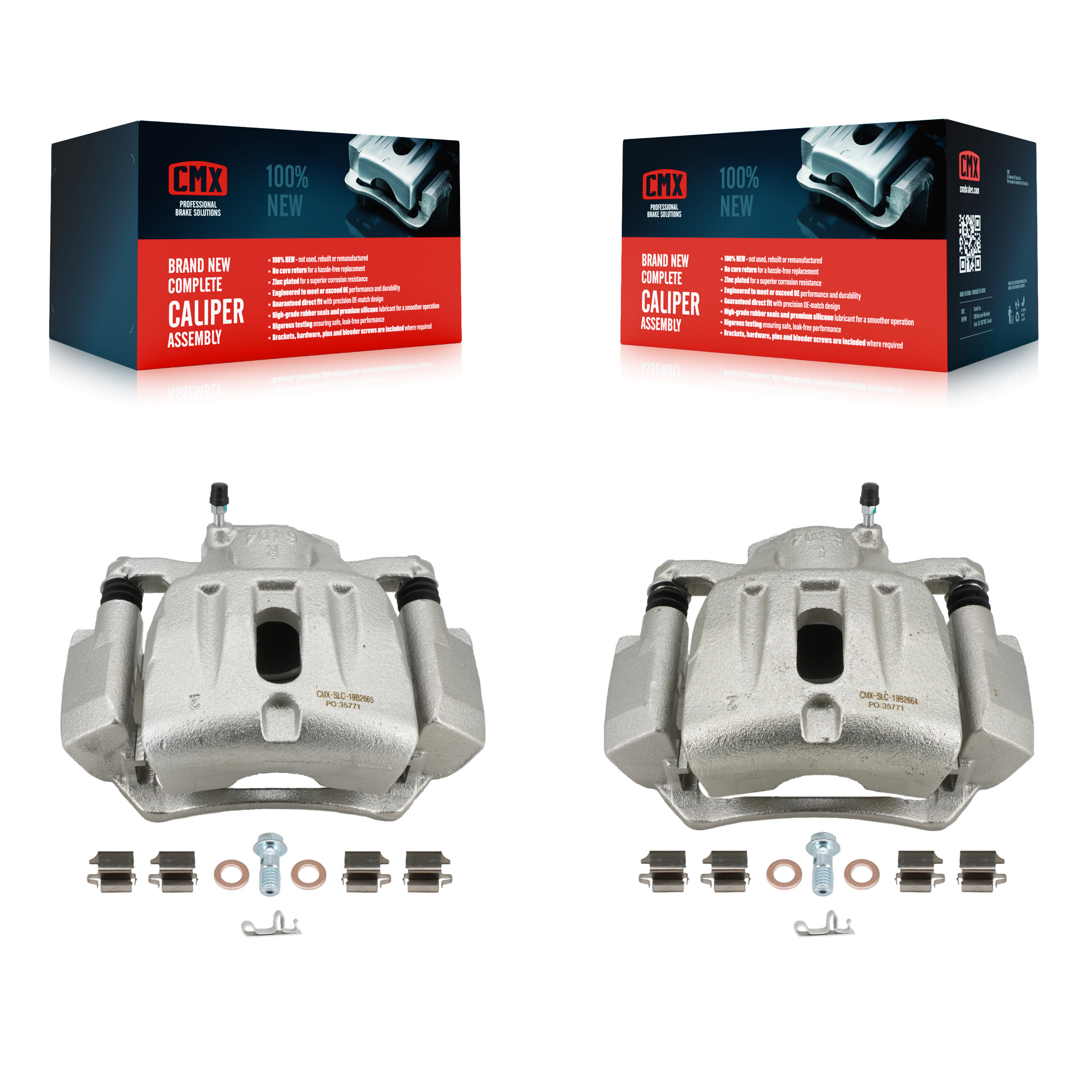 CMX - KBC-100660 - Front Disc Brake Caliper Kits