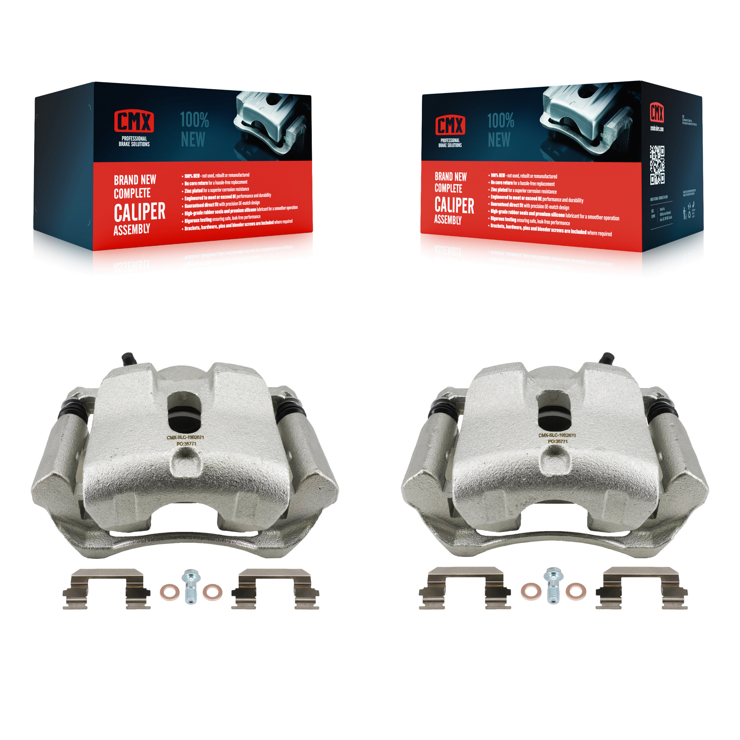 CMX - KBC-100661 - Front Disc Brake Caliper Kits