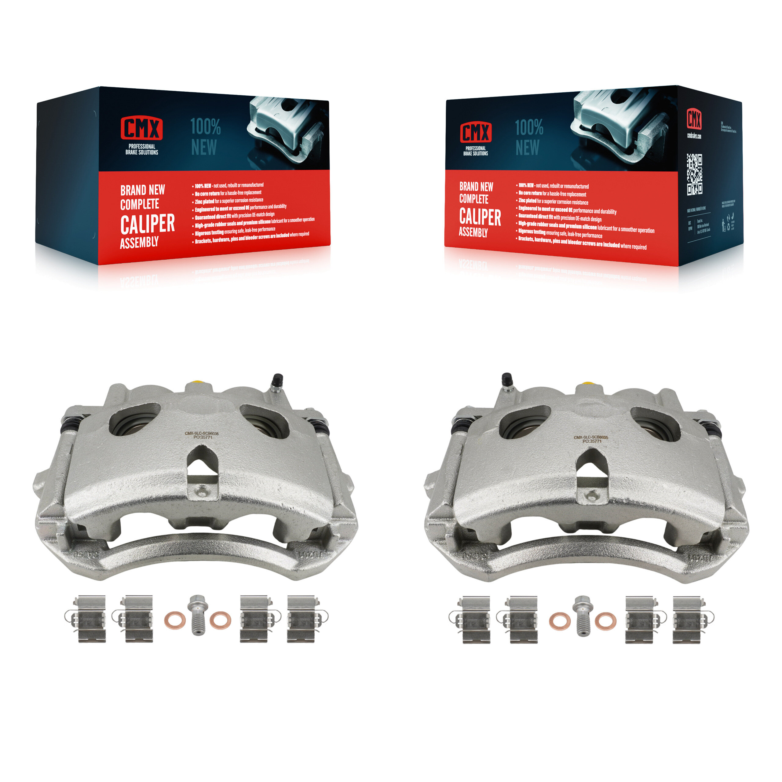 CMX - KBC-100668 - Front Disc Brake Caliper Kits