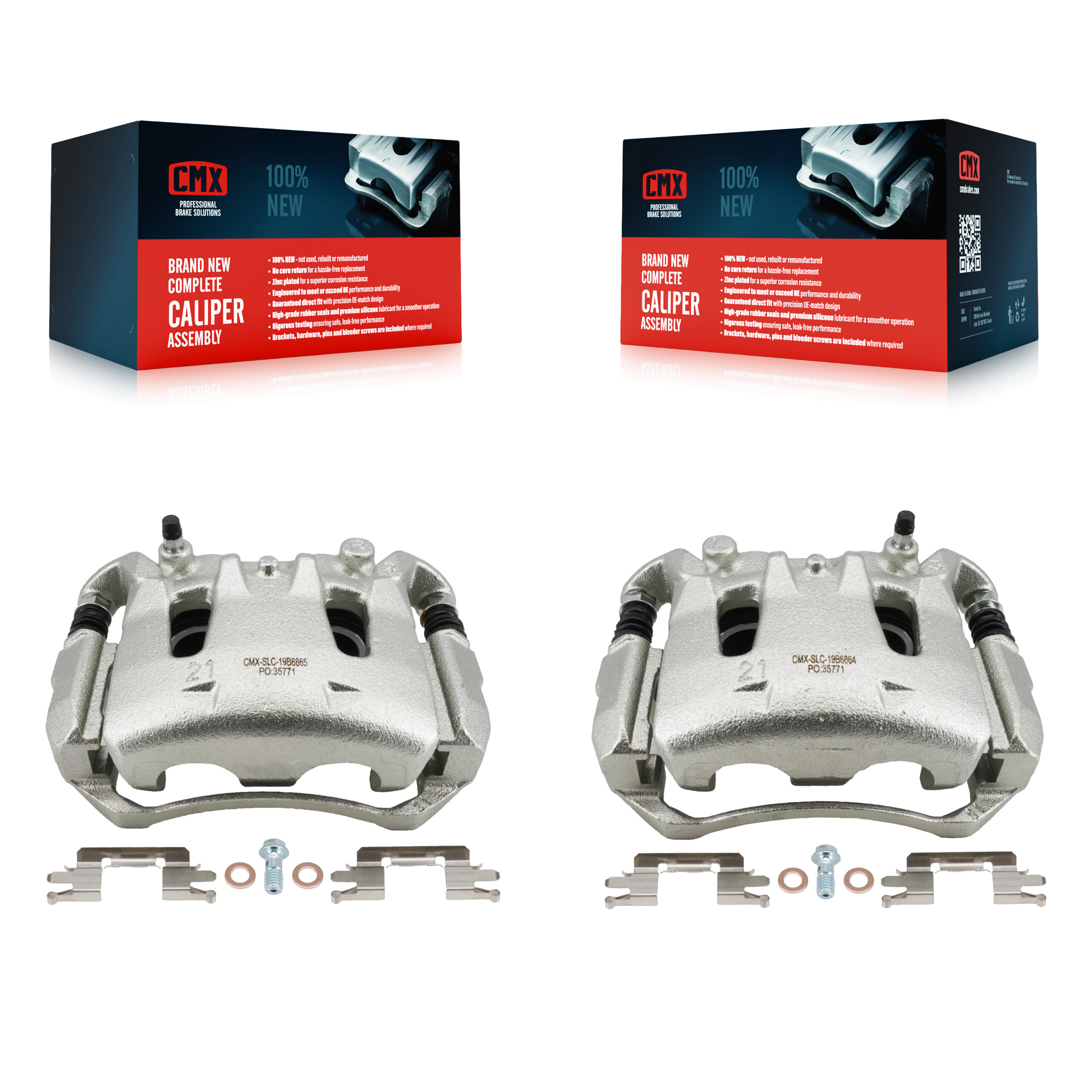 CMX - KBC-100669 - Front Disc Brake Caliper Kits