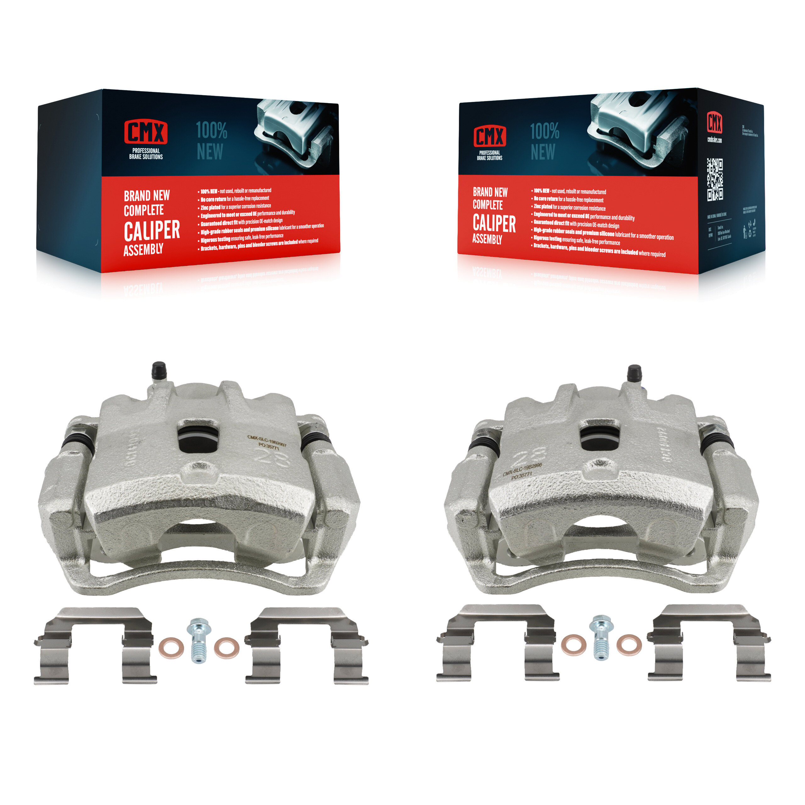 CMX - KBC-100670 - Front Disc Brake Caliper Kits