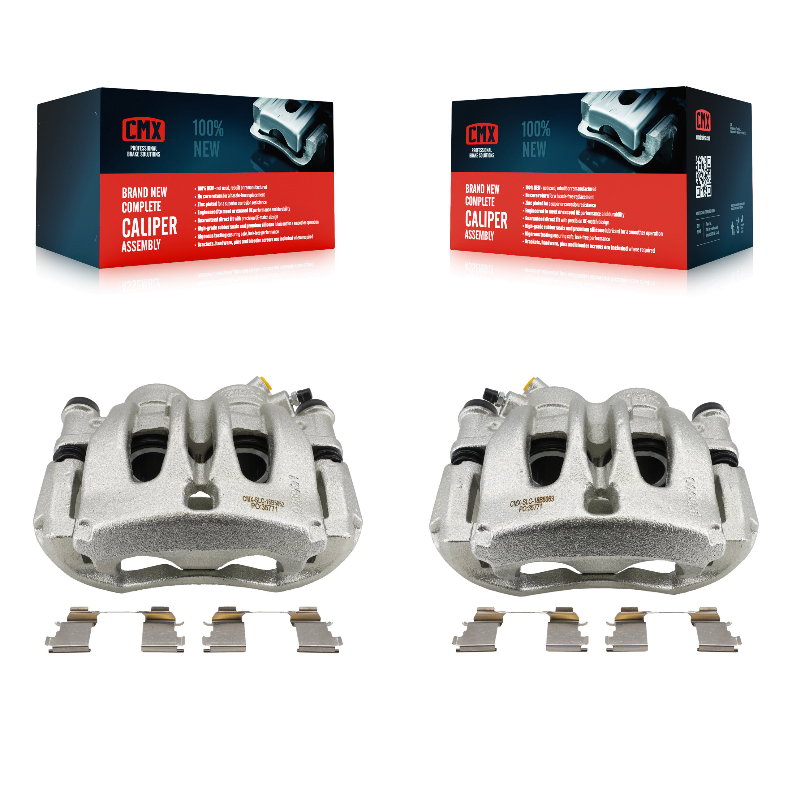 CMX - KBC-100672 - Front Disc Brake Caliper Kits