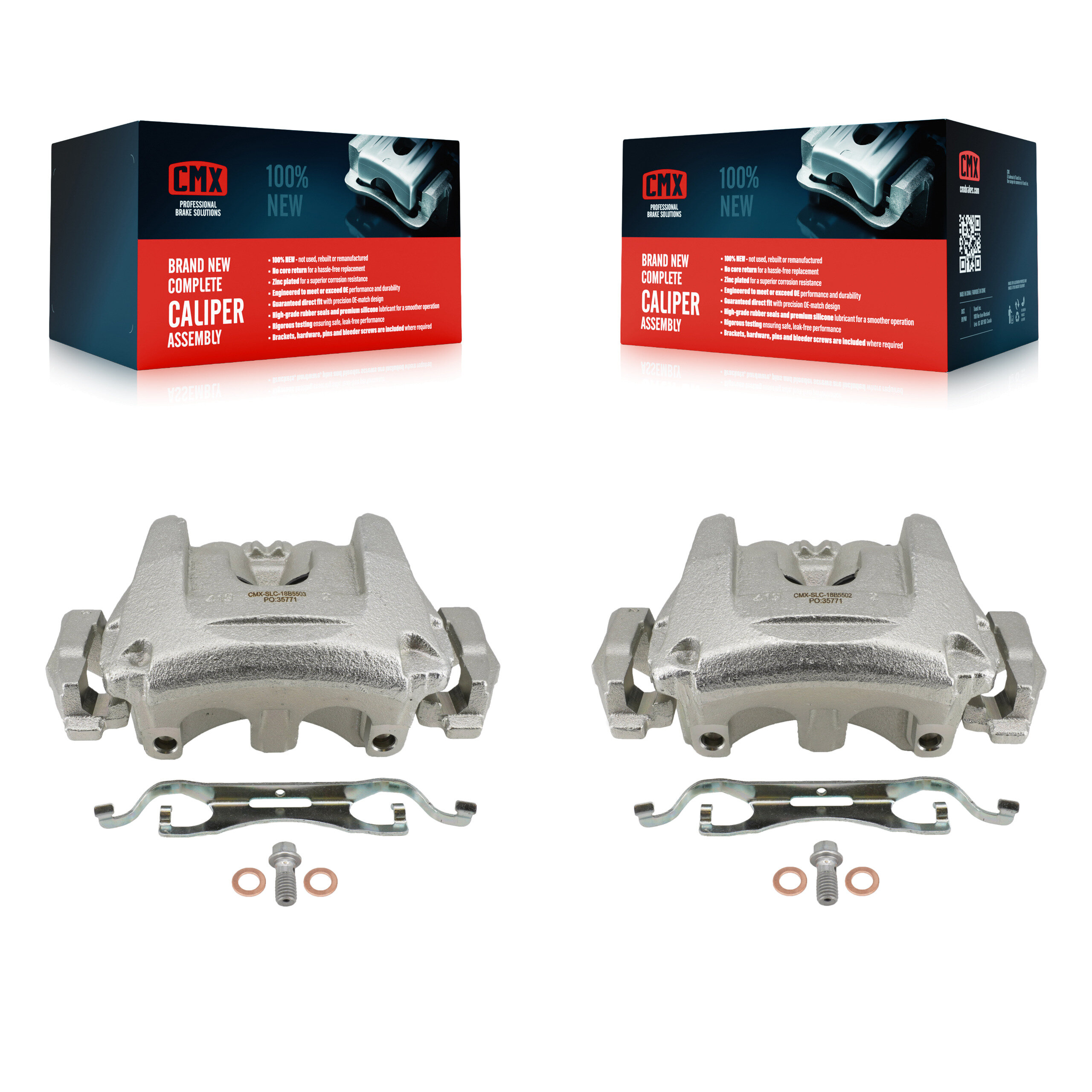 CMX - KBC-100674 - Front Disc Brake Caliper Kits