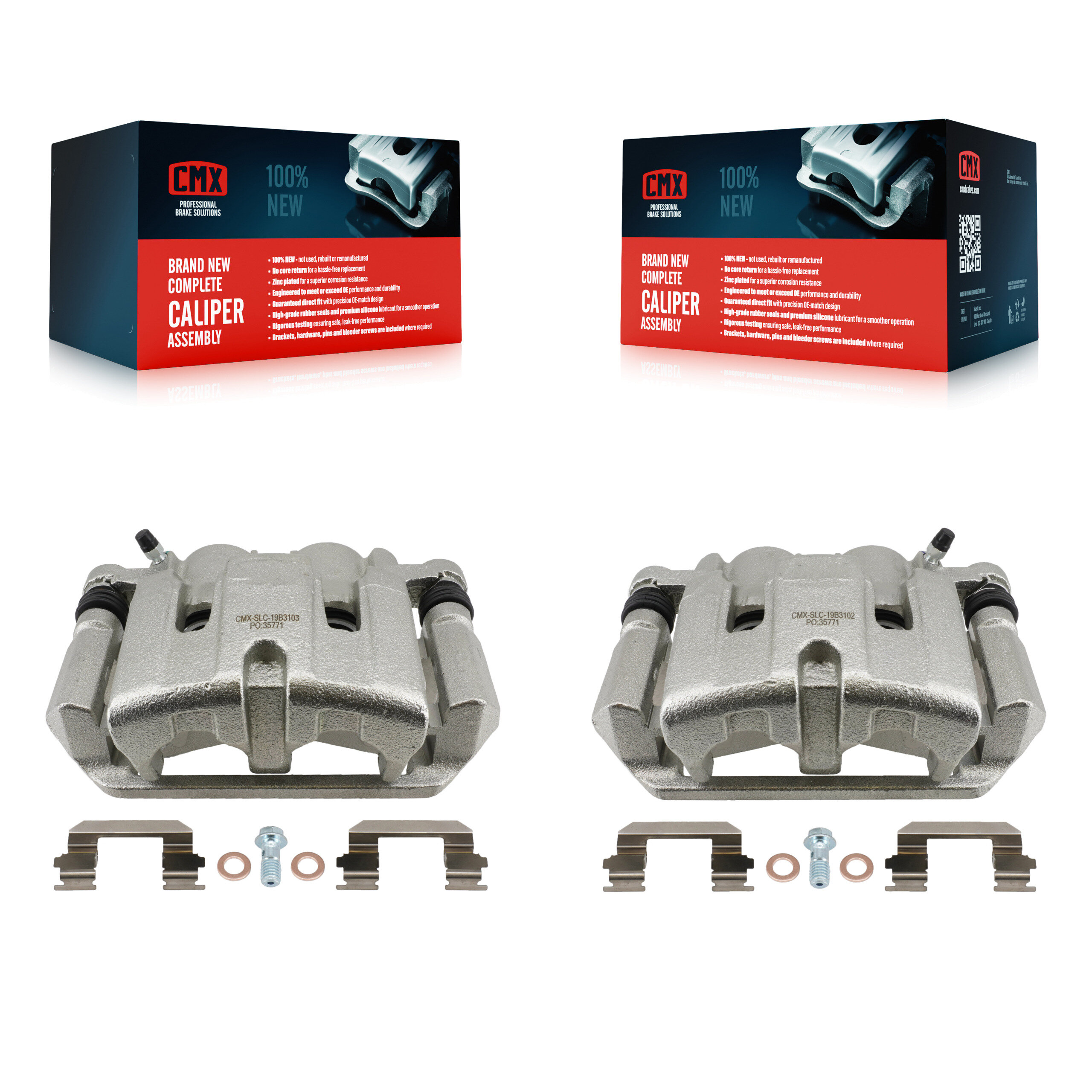 CMX - KBC-100675 - Front Disc Brake Caliper Kits