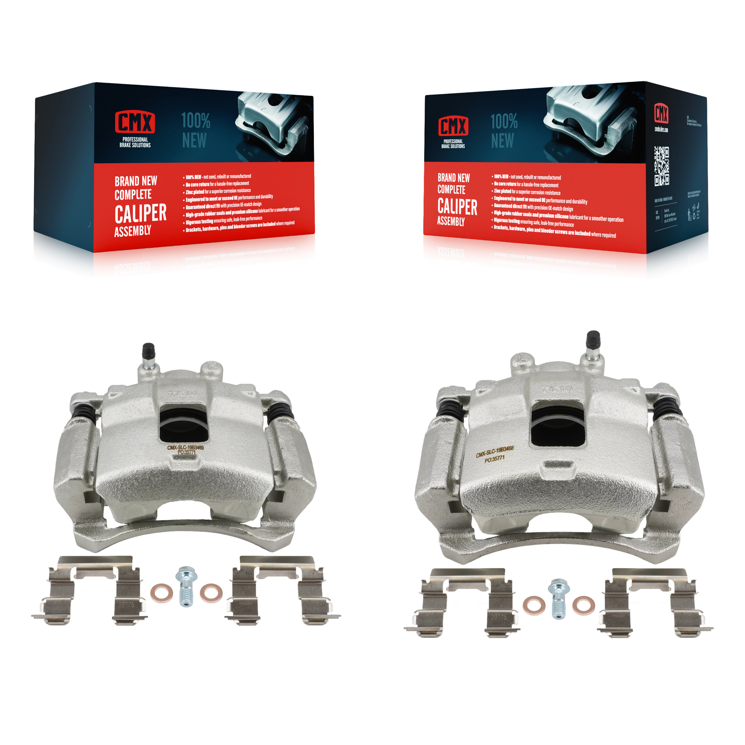 CMX - KBC-100680 - Front Disc Brake Caliper Kits