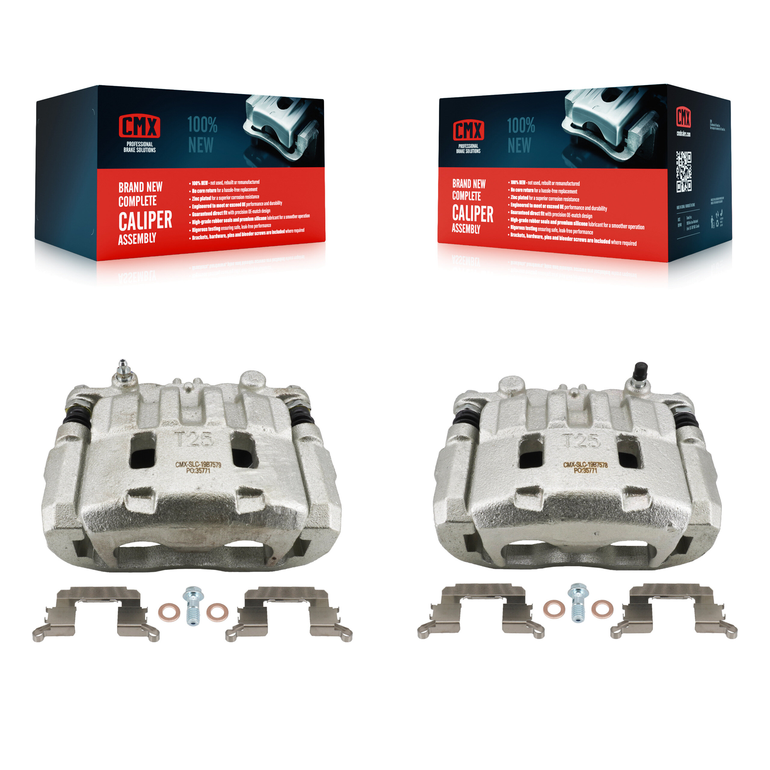 CMX - KBC-100682 - Front Disc Brake Caliper Kits