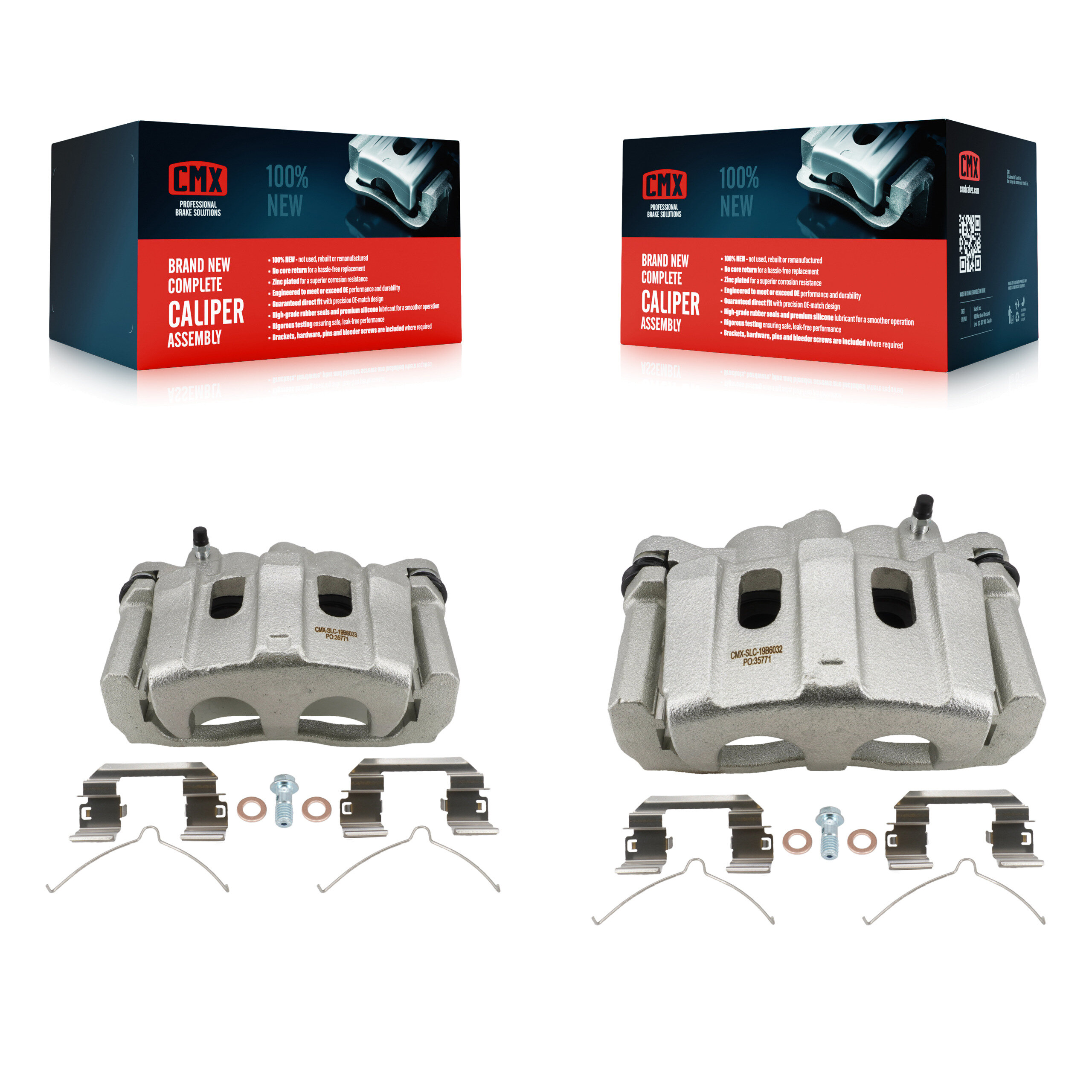 CMX - KBC-100686 - Front Disc Brake Caliper Kits