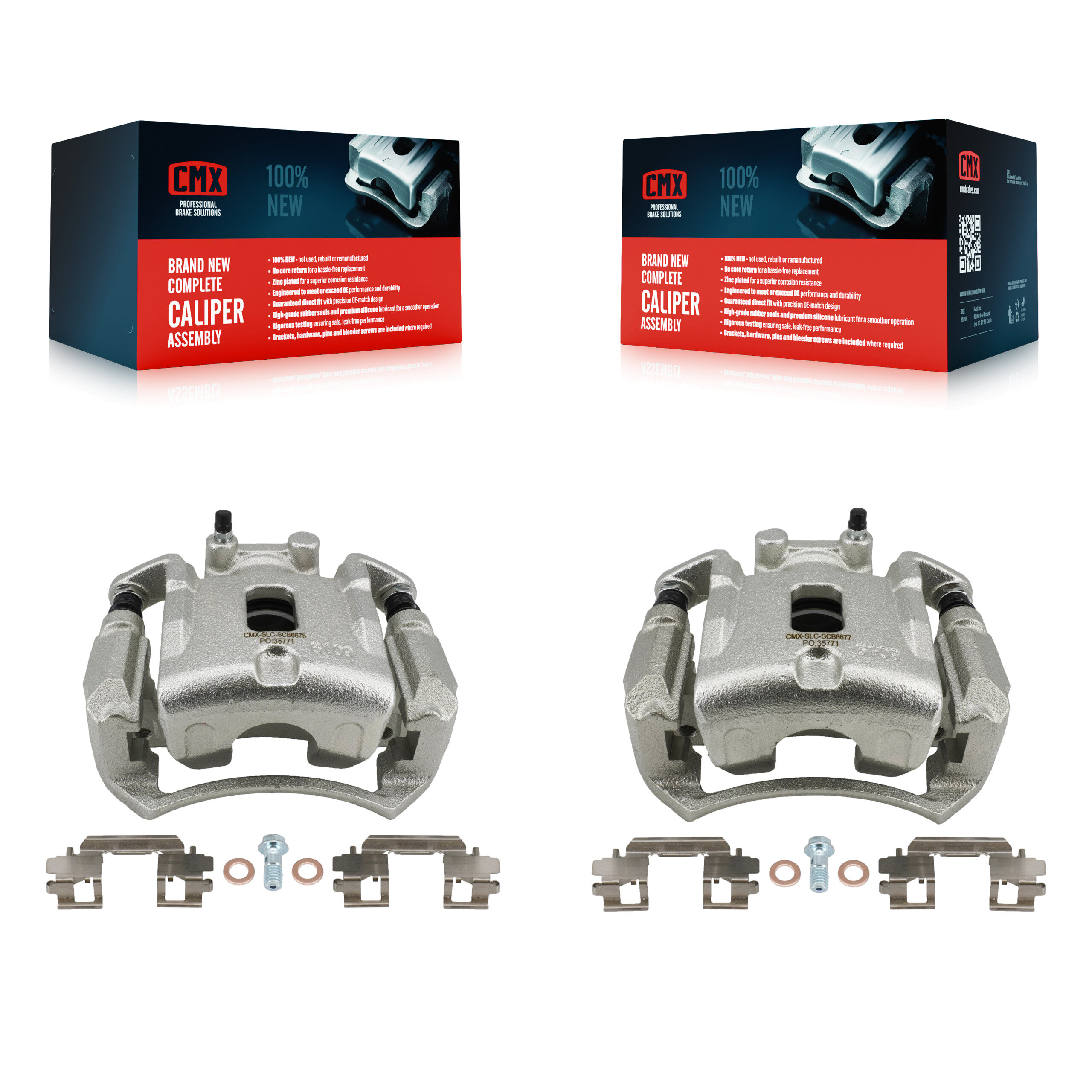 CMX - KBC-100689 - Front Disc Brake Caliper Kits