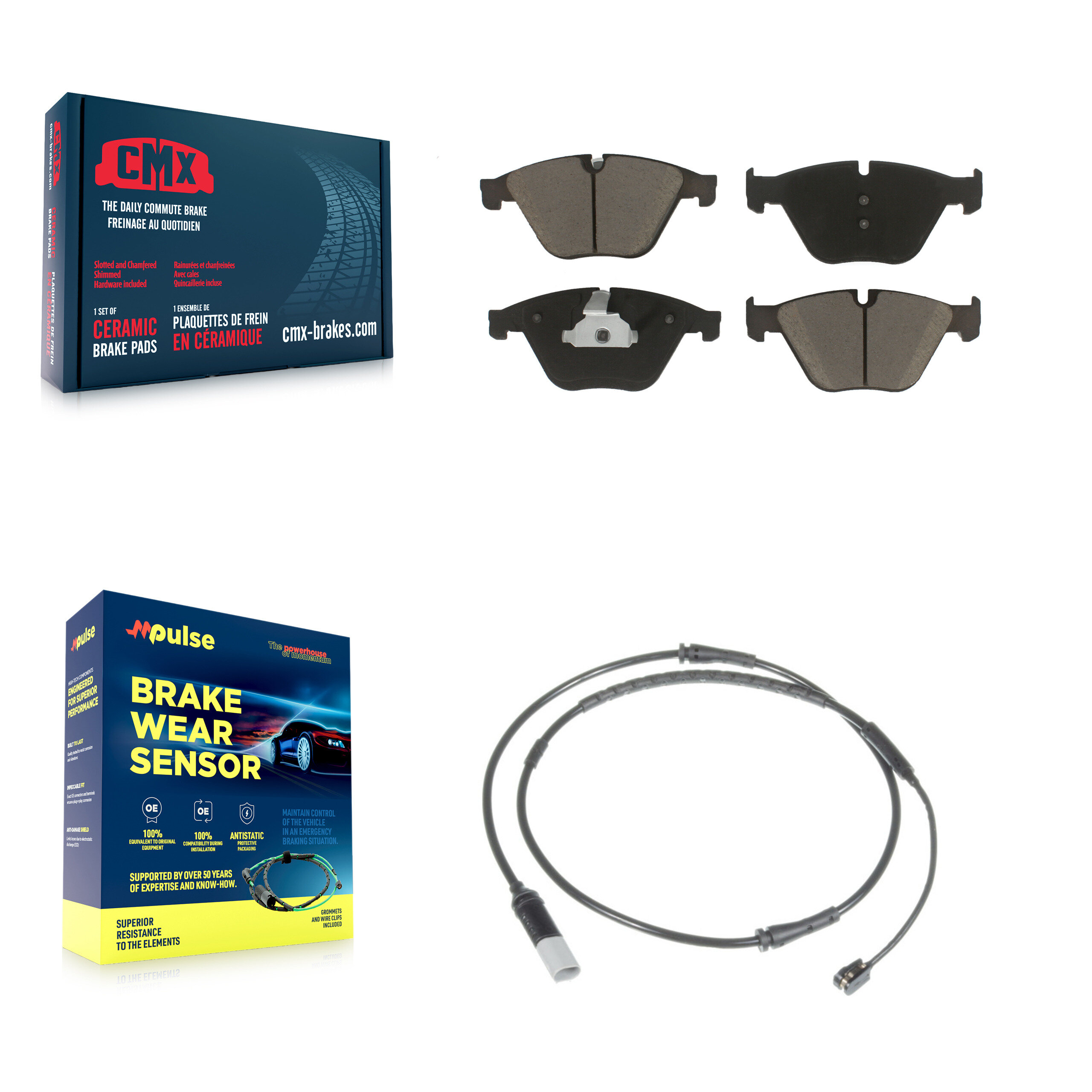 CMX - KCW-100450 - Front Disc Brake Pad Kits