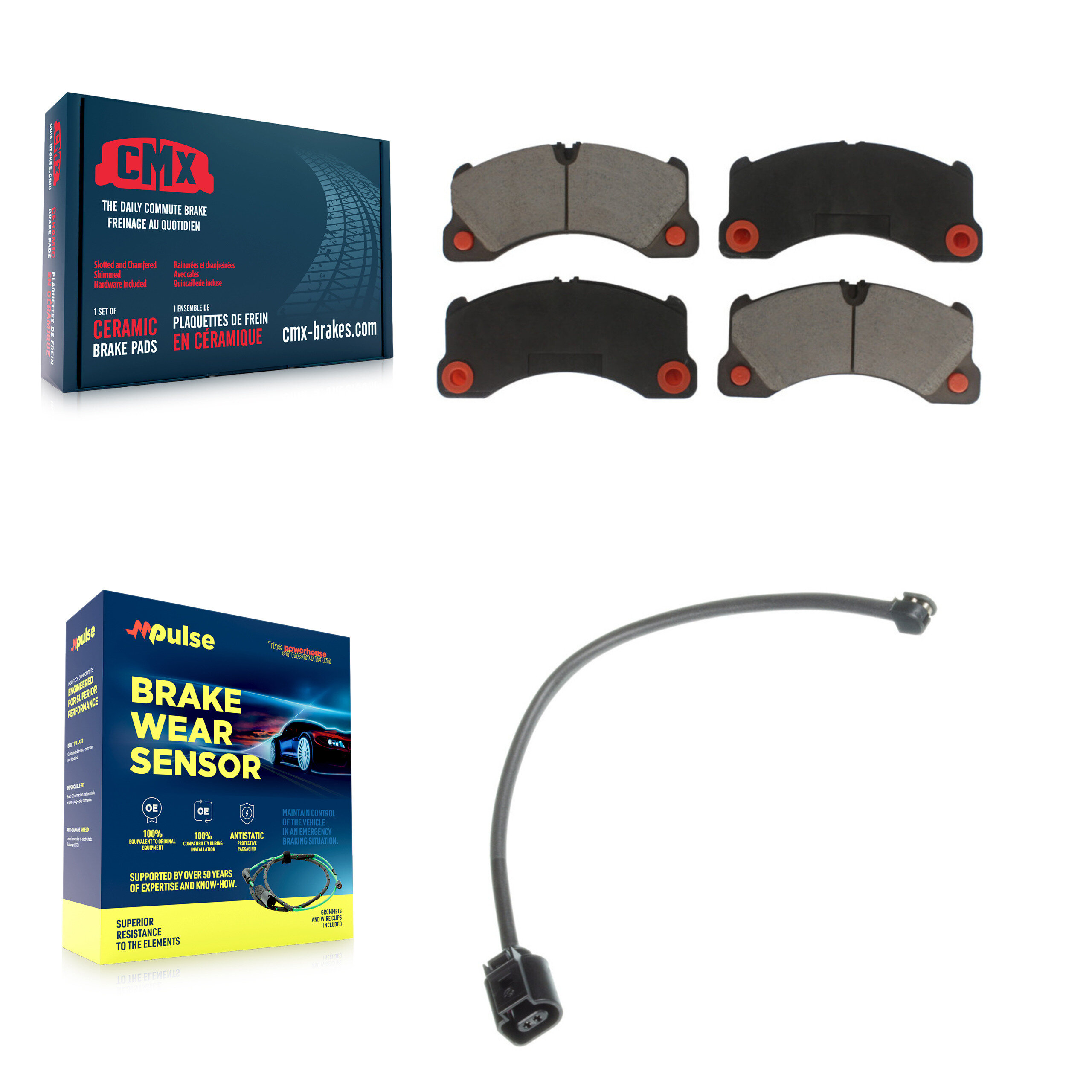 CMX - KCW-100470 - Front Disc Brake Pad Kits