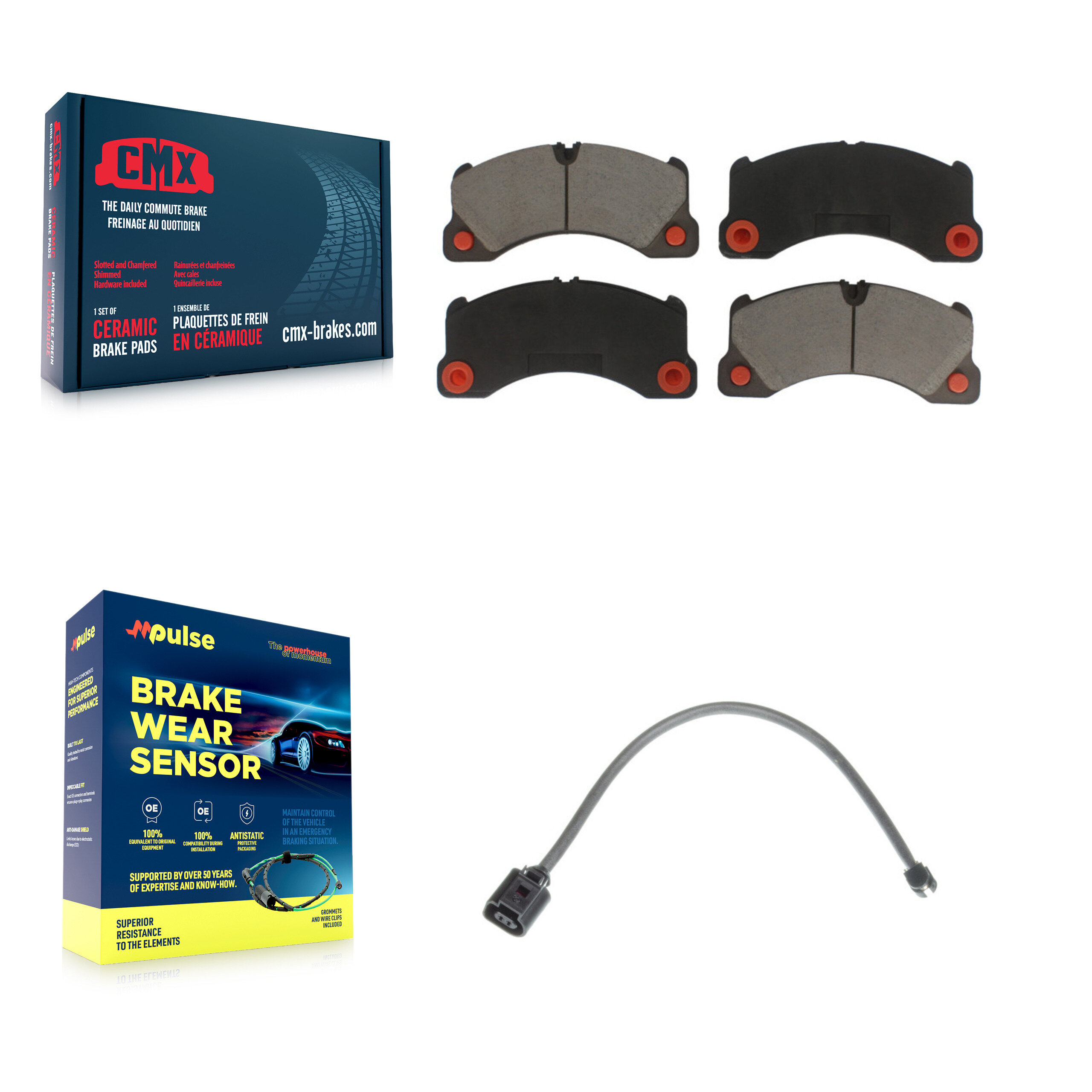 CMX - KCW-100472 - Front Disc Brake Pad Kits