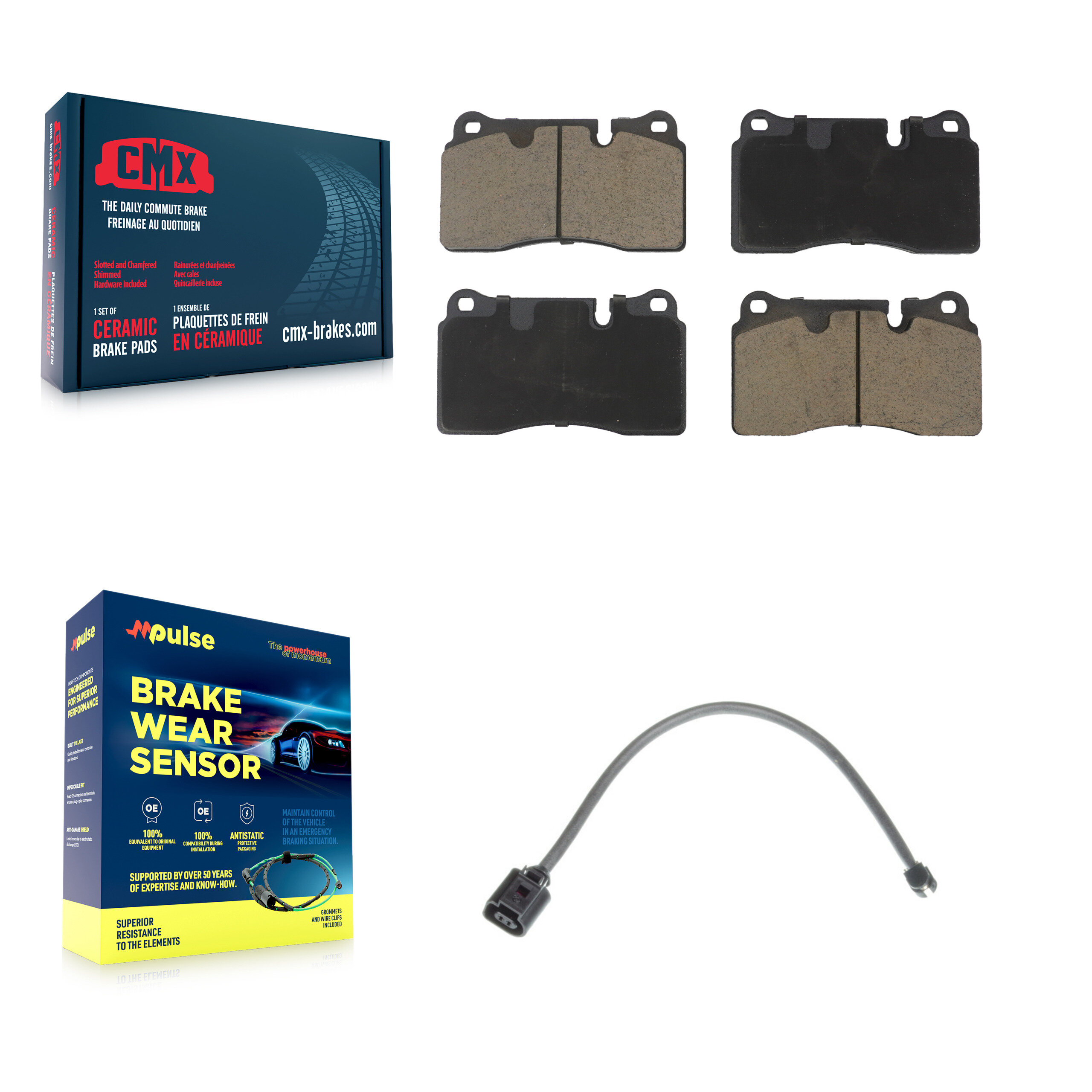 CMX - KCW-100474 - Front Disc Brake Pad Kits