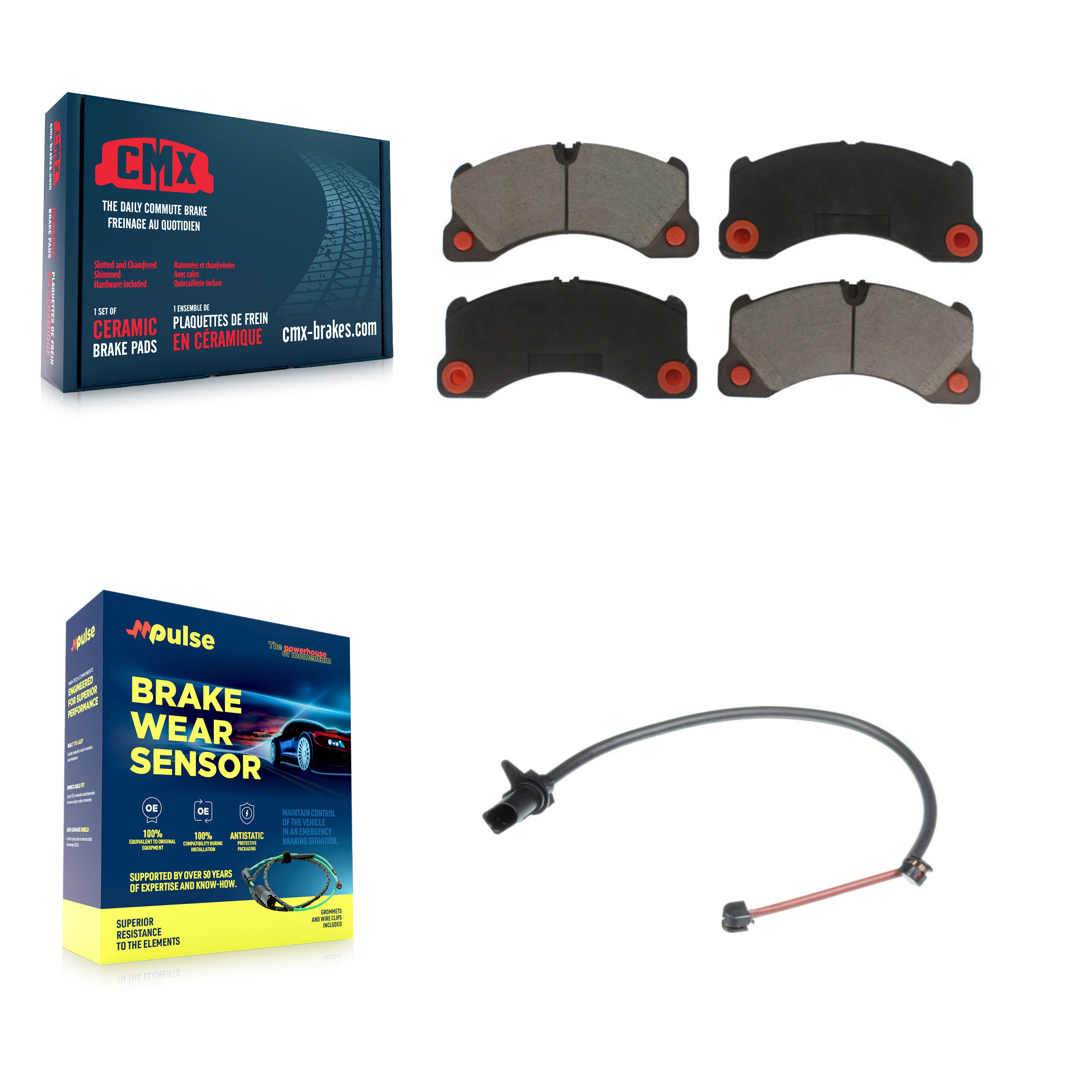 CMX - KCW-100475 - Front Disc Brake Pad Kits
