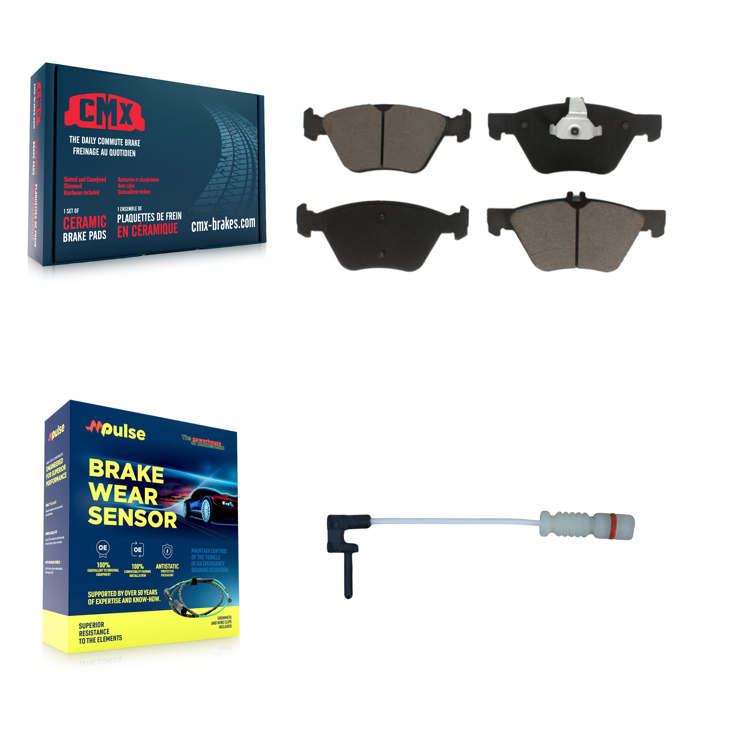 CMX - KCW-100484 - Front Disc Brake Pad Kits