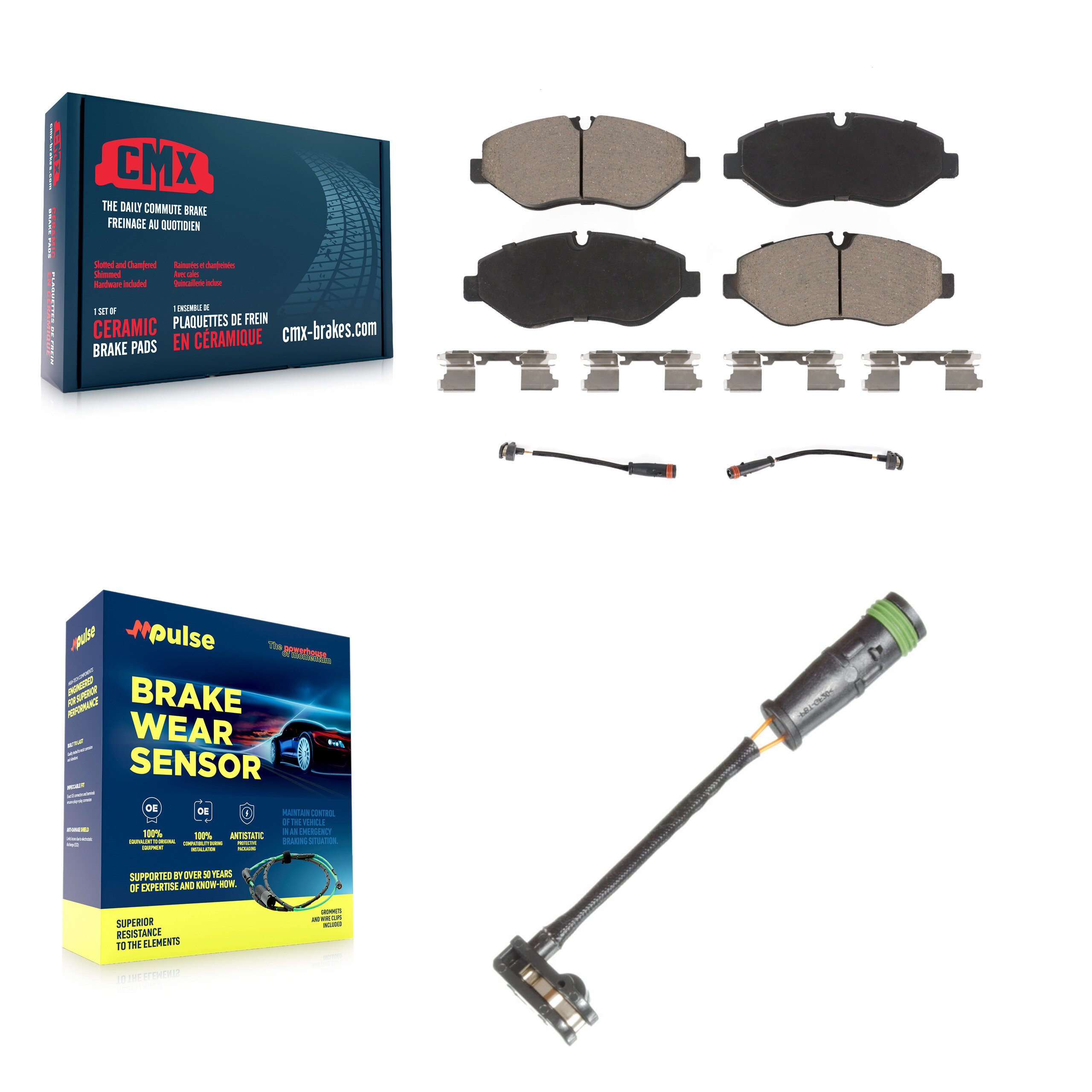 CMX - KCW-100500 - Front Disc Brake Pad Kits