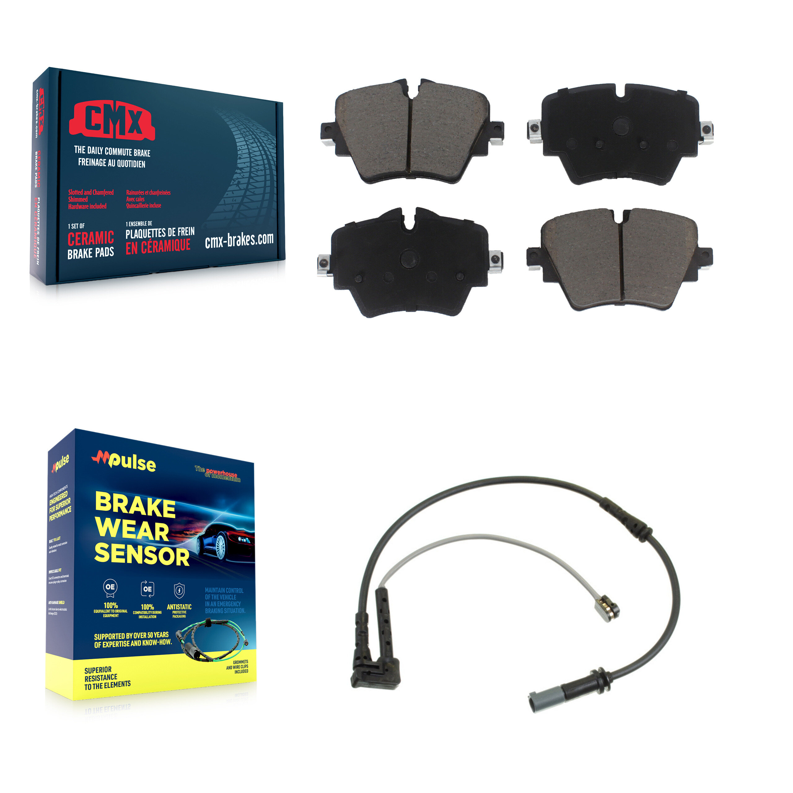 CMX - KCW-100504 - Front Disc Brake Pad Kits