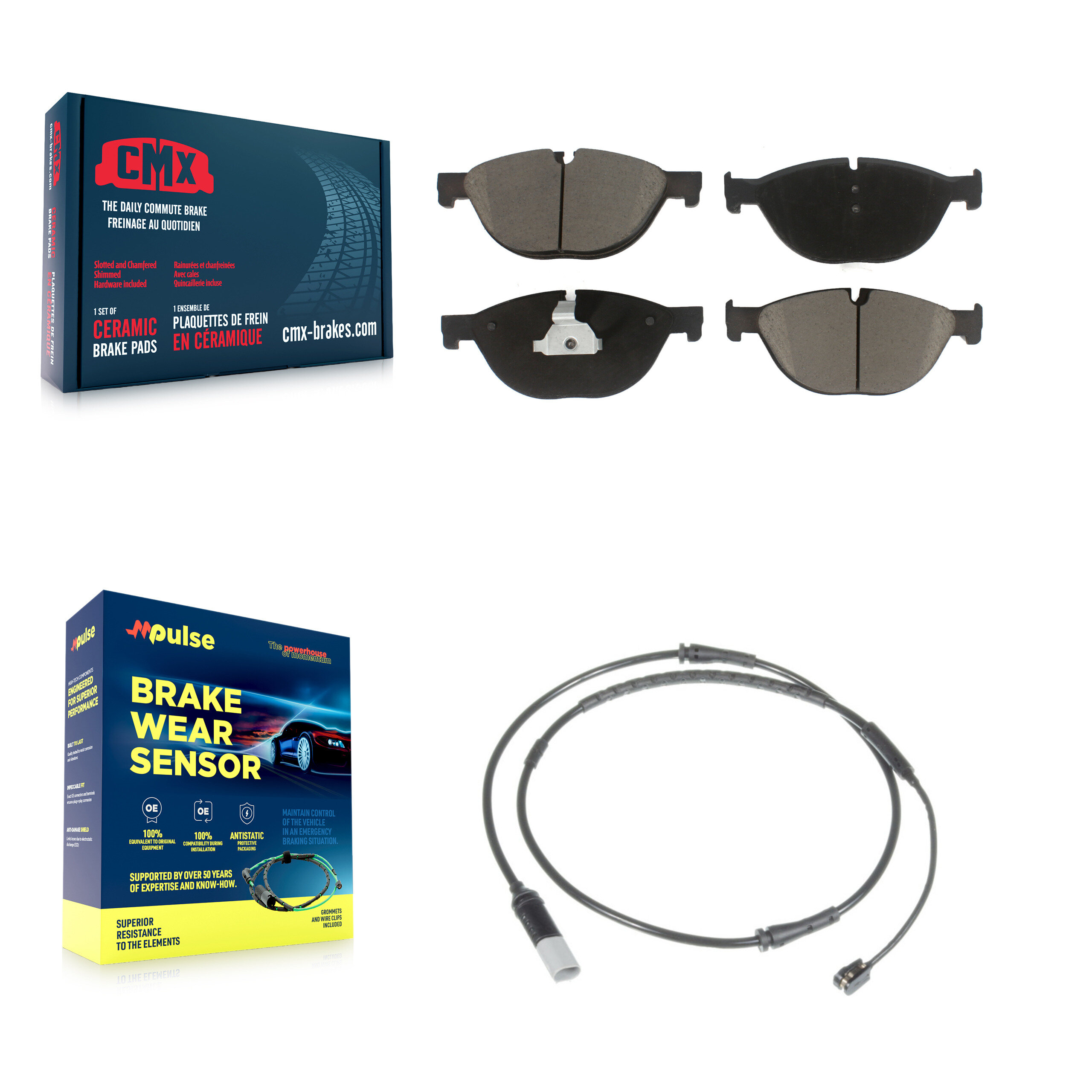 CMX - KCW-100509 - Front Disc Brake Pad Kits