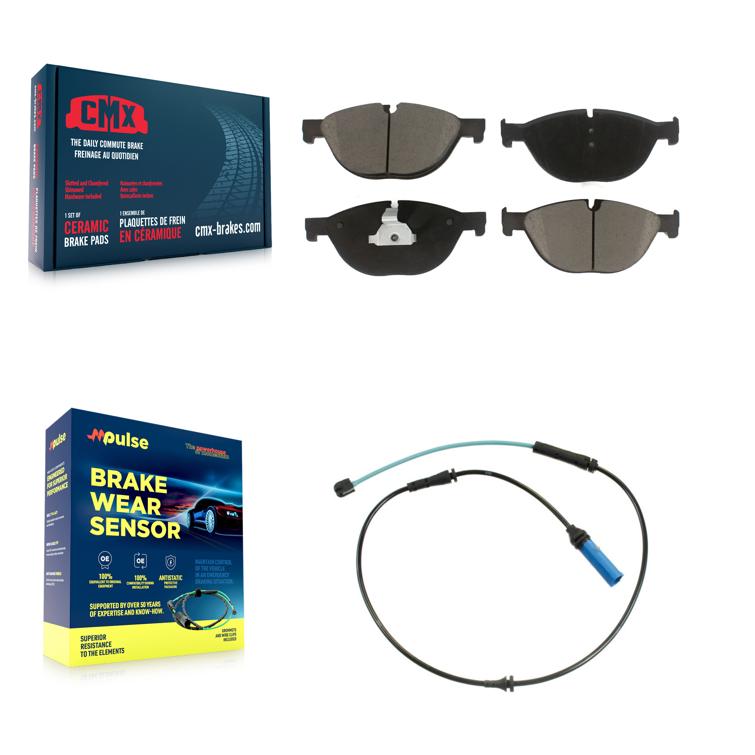 CMX - KCW-100510 - Front Disc Brake Pad Kits