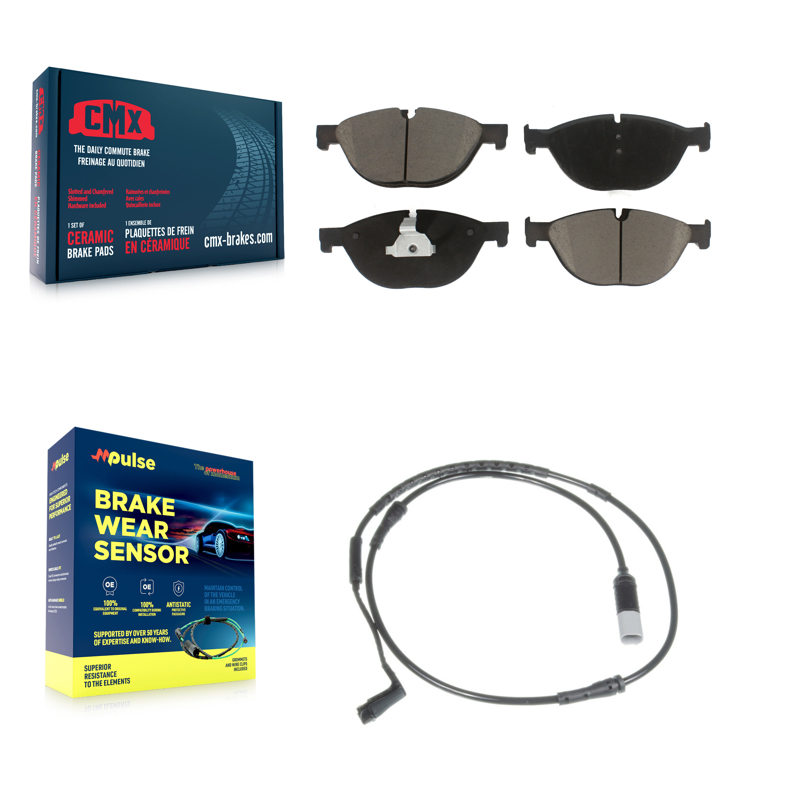 CMX - KCW-100511 - Front Disc Brake Pad Kits
