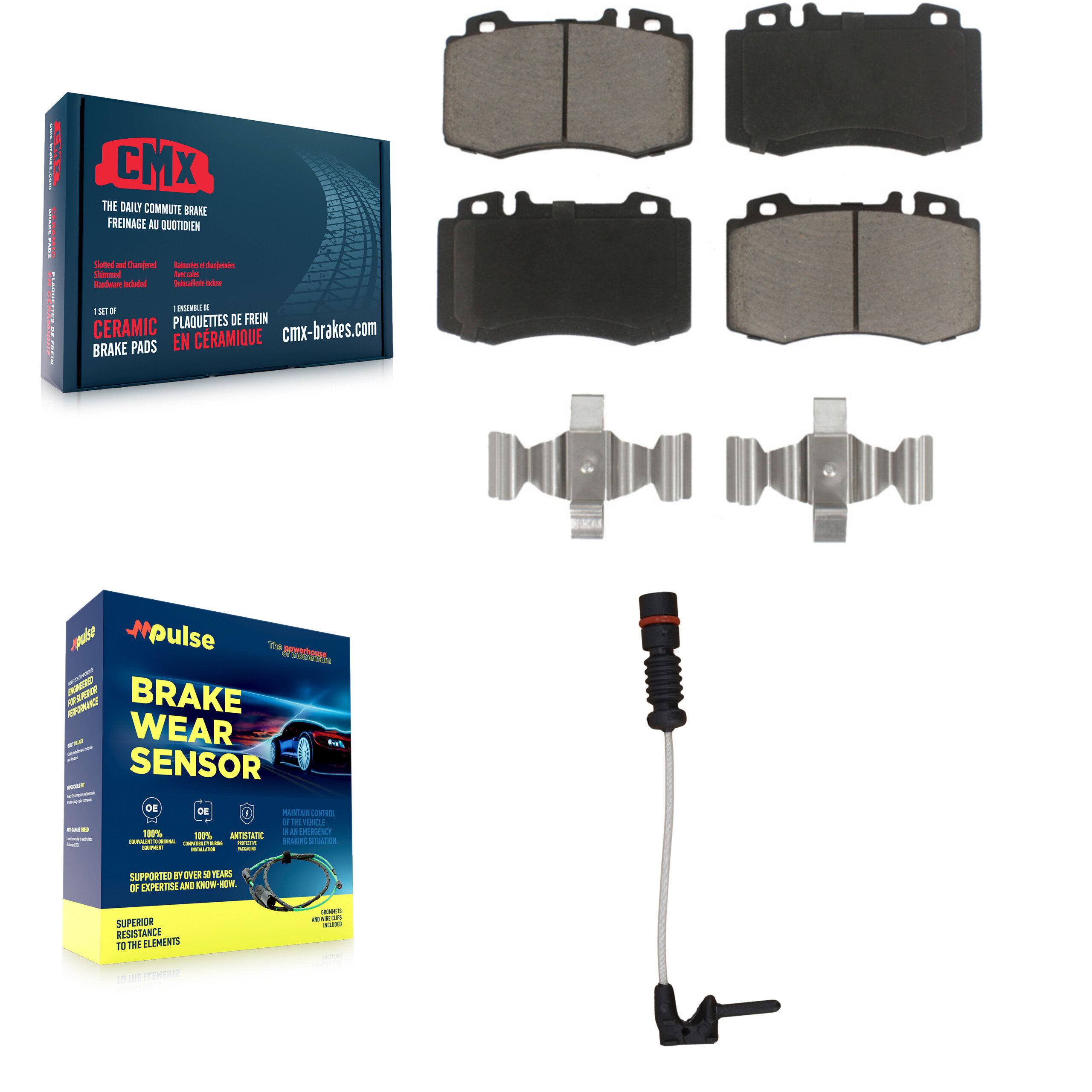 CMX - KCW-100517 - Front Disc Brake Pad Kits