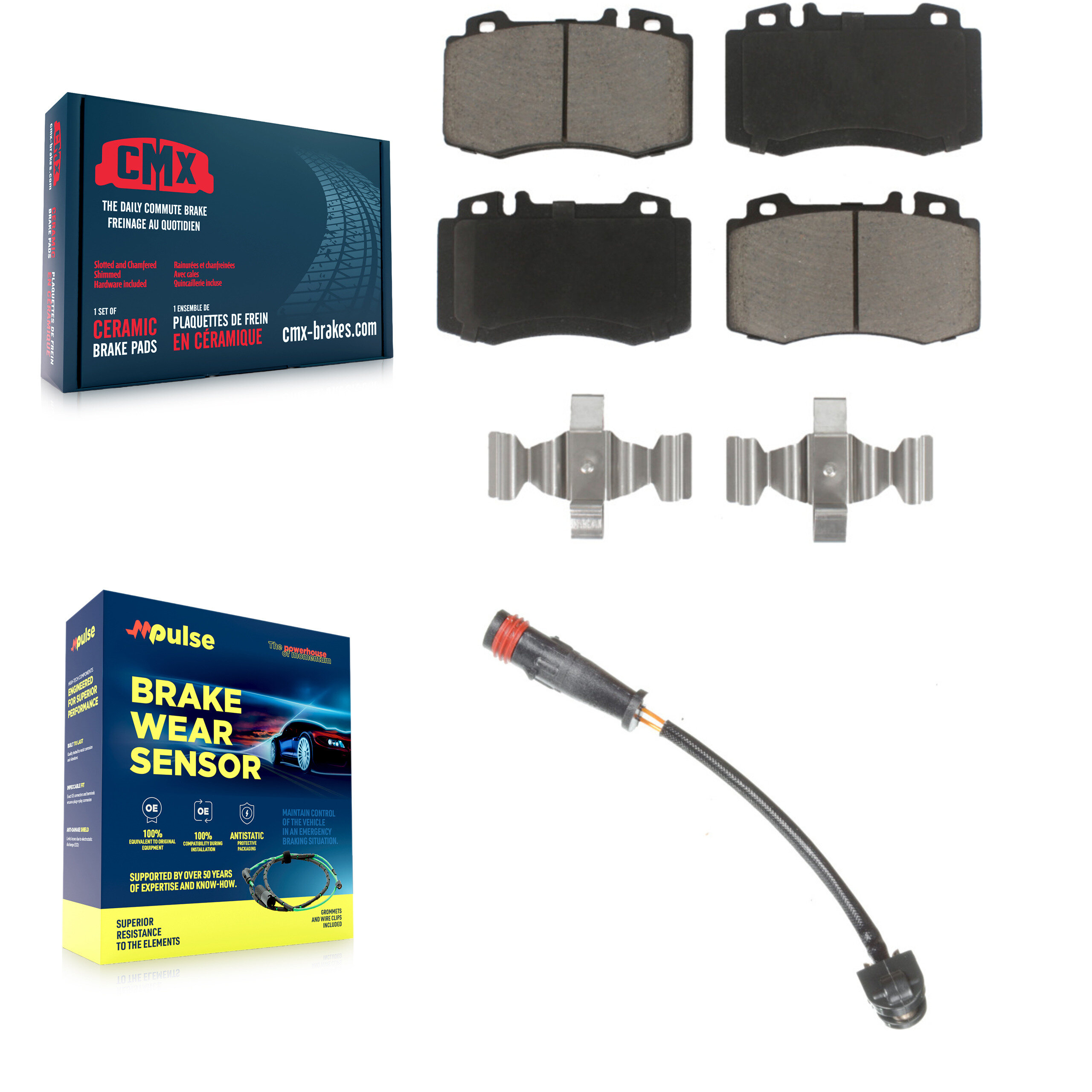 CMX - KCW-100518 - Front Disc Brake Pad Kits