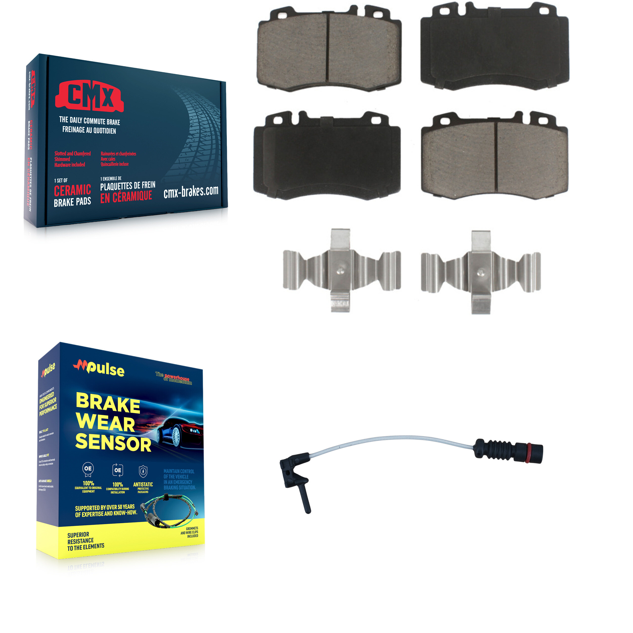 CMX - KCW-100519 - Front Disc Brake Pad Kits