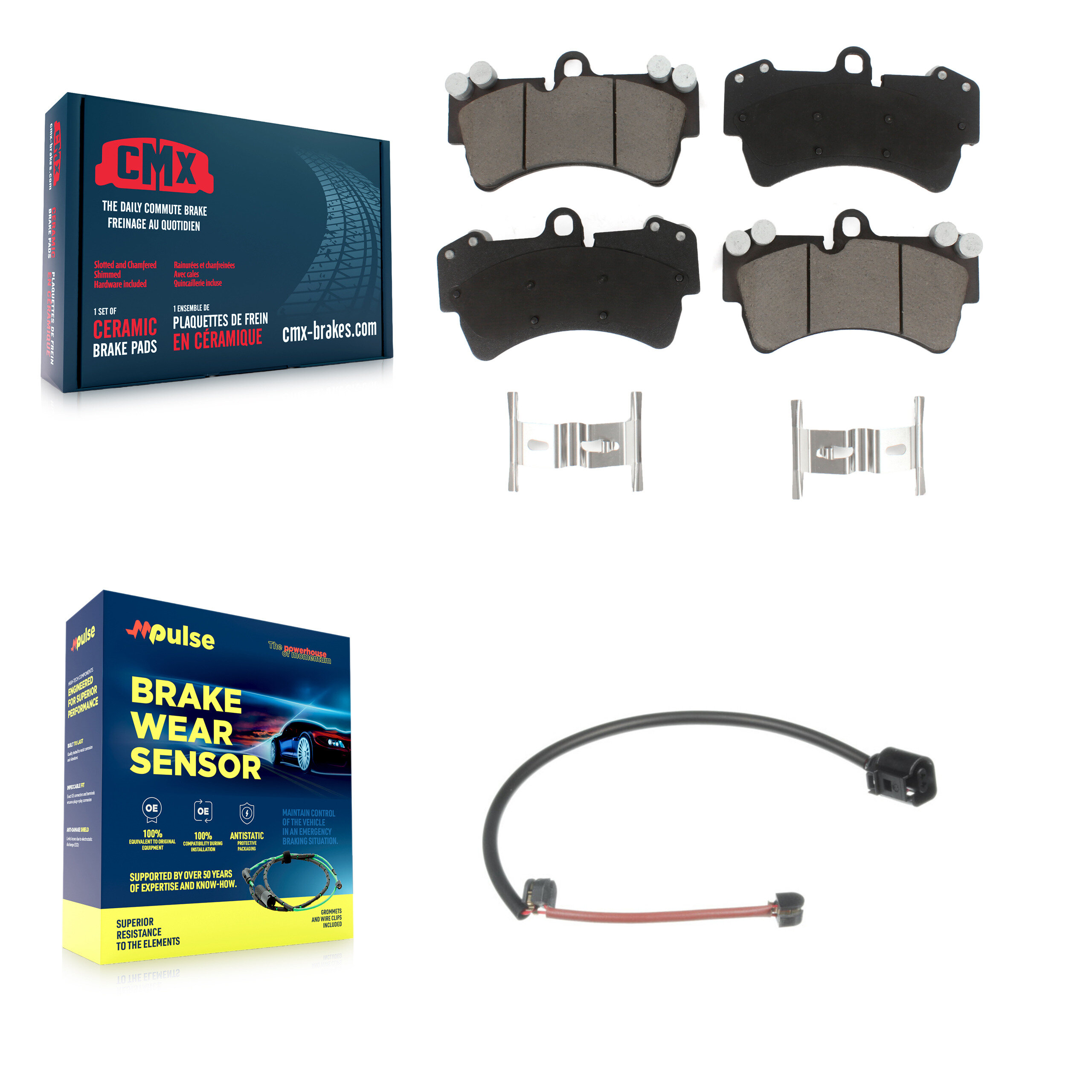 CMX - KCW-100523 - Front Disc Brake Pad Kits