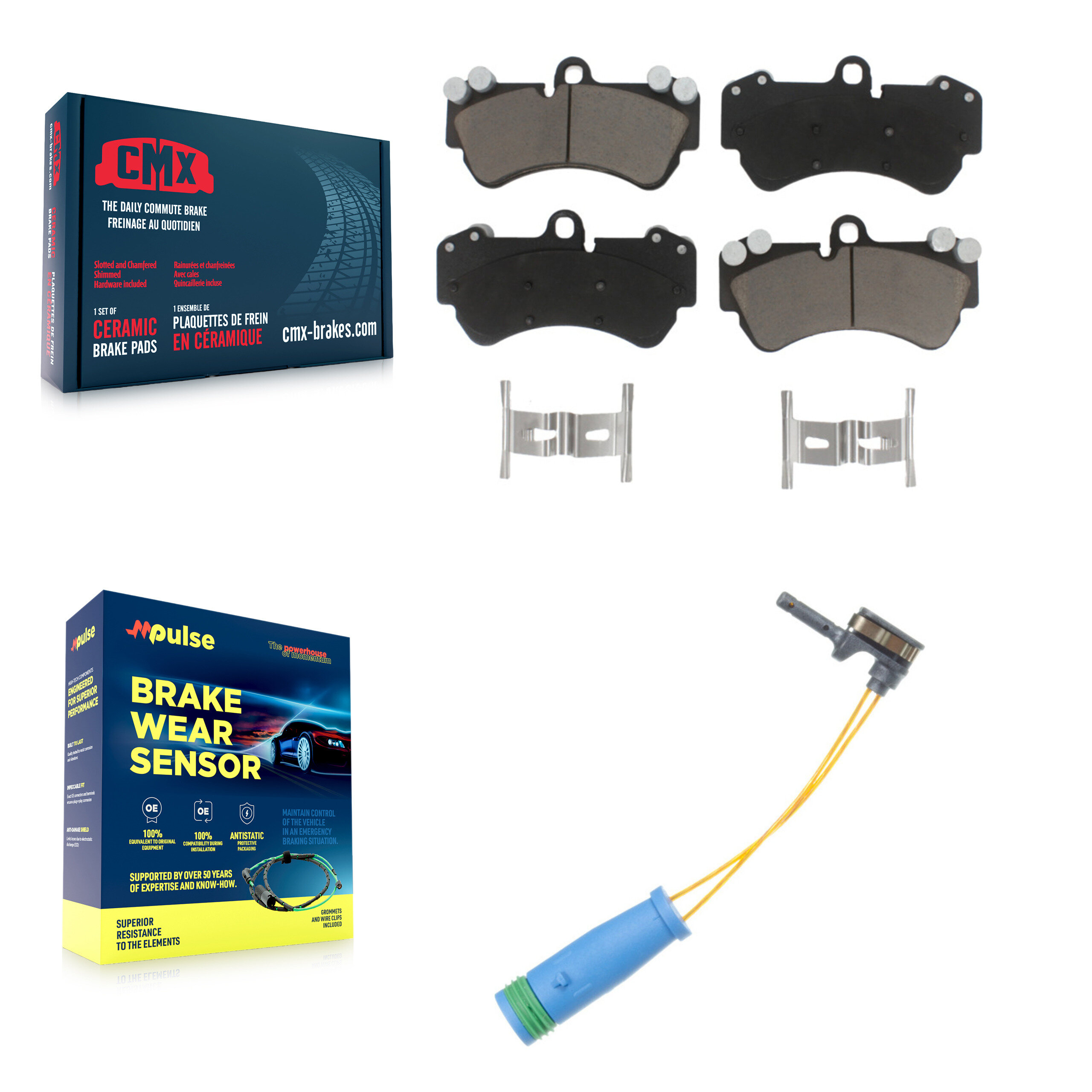 CMX - KCW-100524 - Front Disc Brake Pad Kits