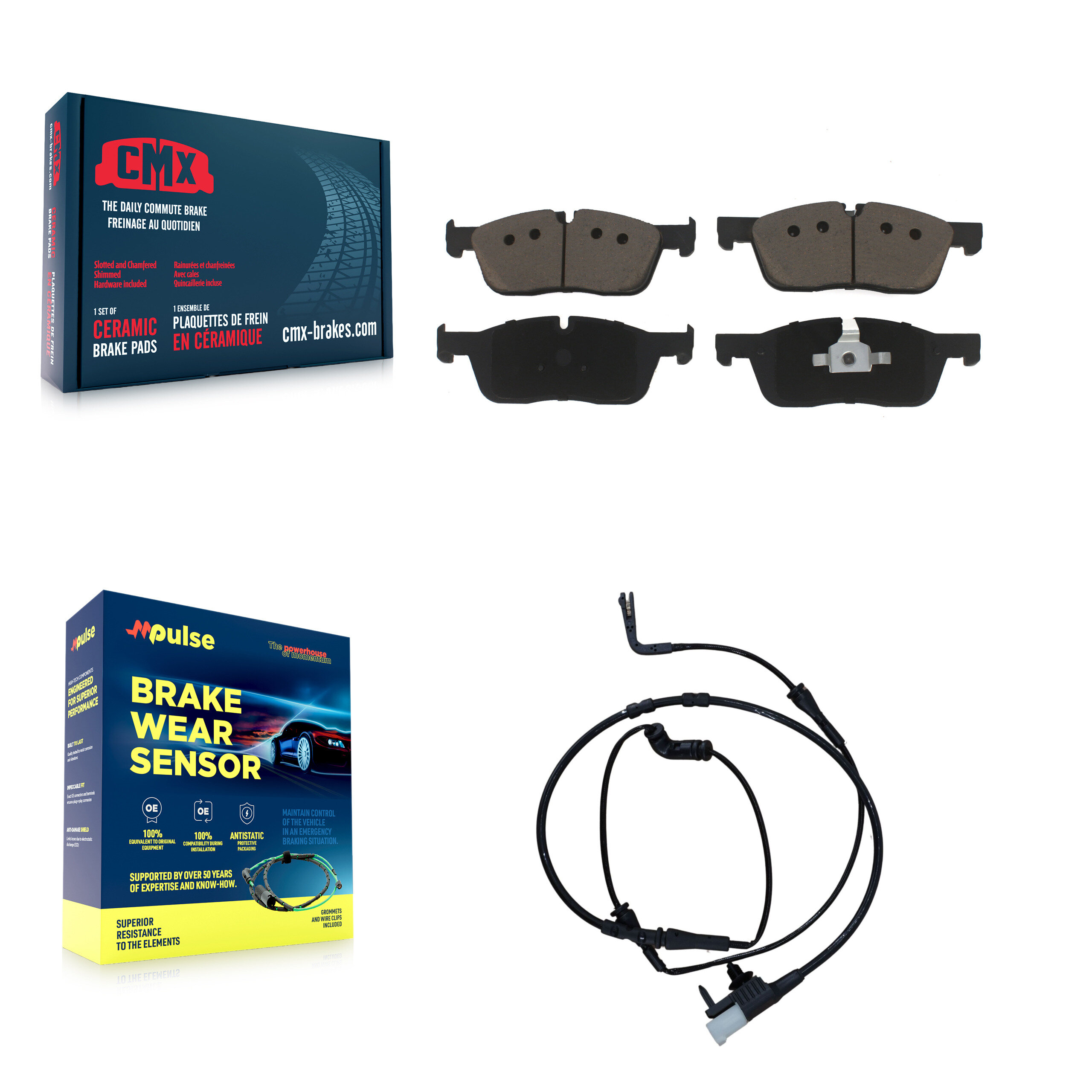 CMX - KCW-100528 - Front Disc Brake Pad Kits