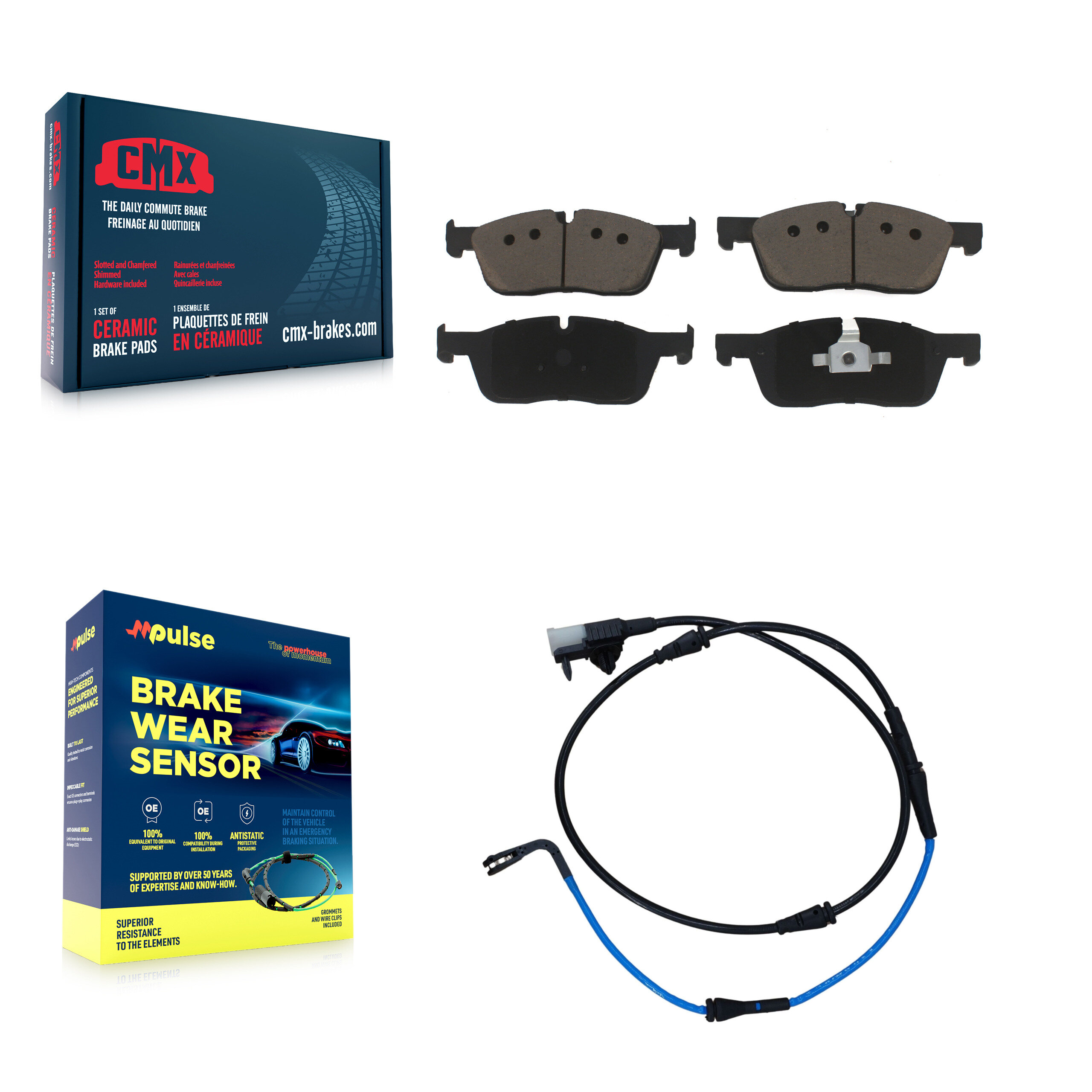 CMX - KCW-100531 - Front Disc Brake Pad Kits