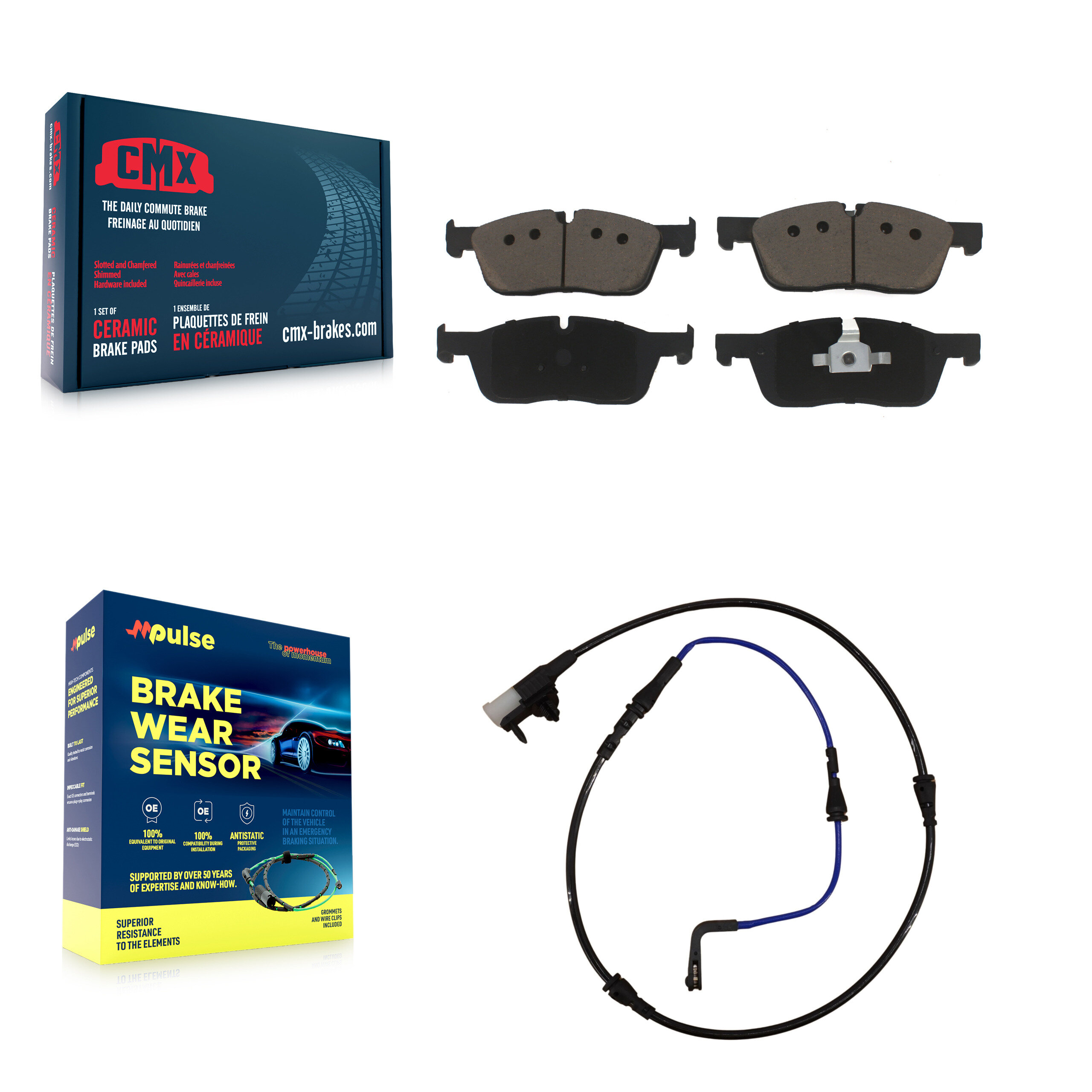 CMX - KCW-100533 - Front Disc Brake Pad Kits
