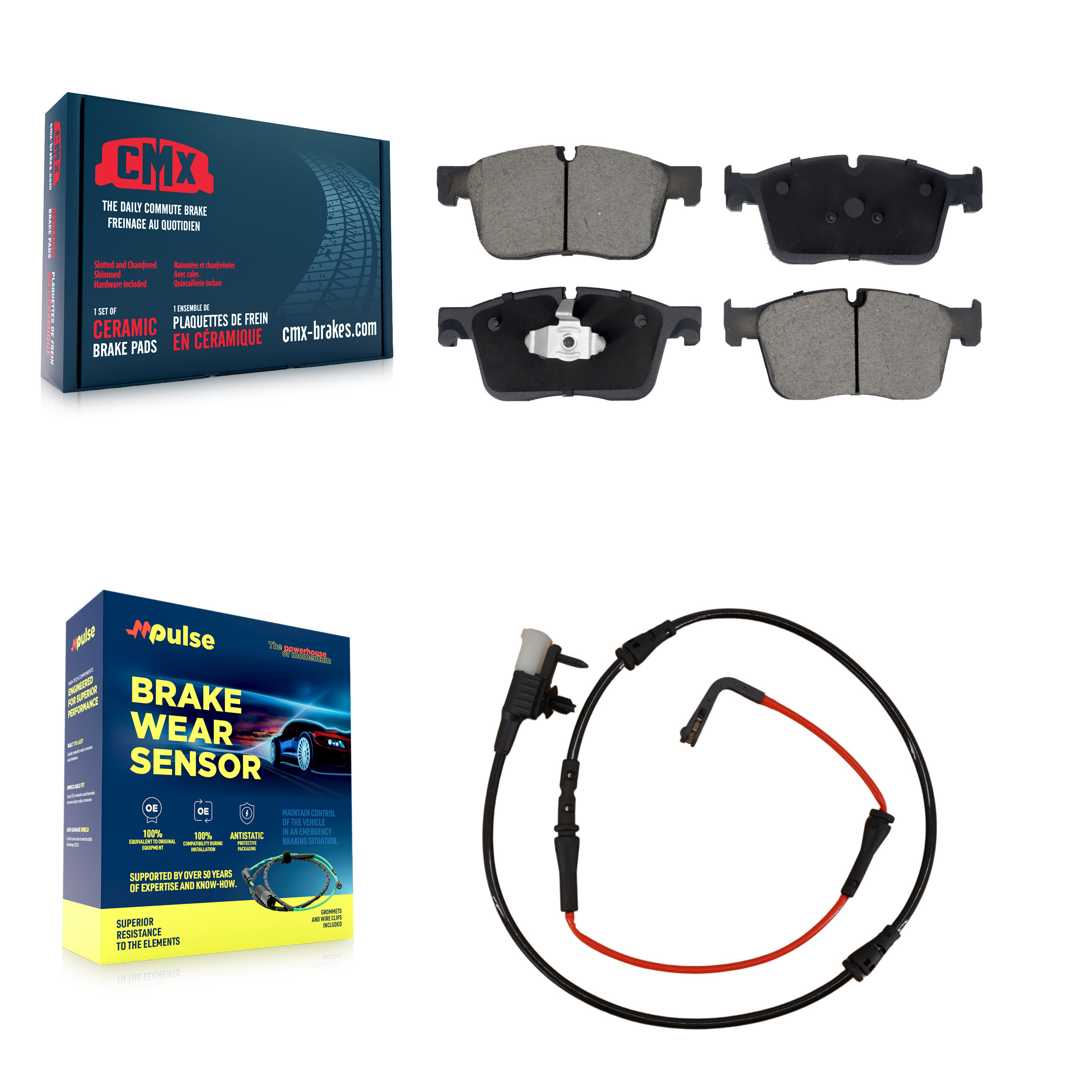 CMX - KCW-100536 - Front Disc Brake Pad Kits