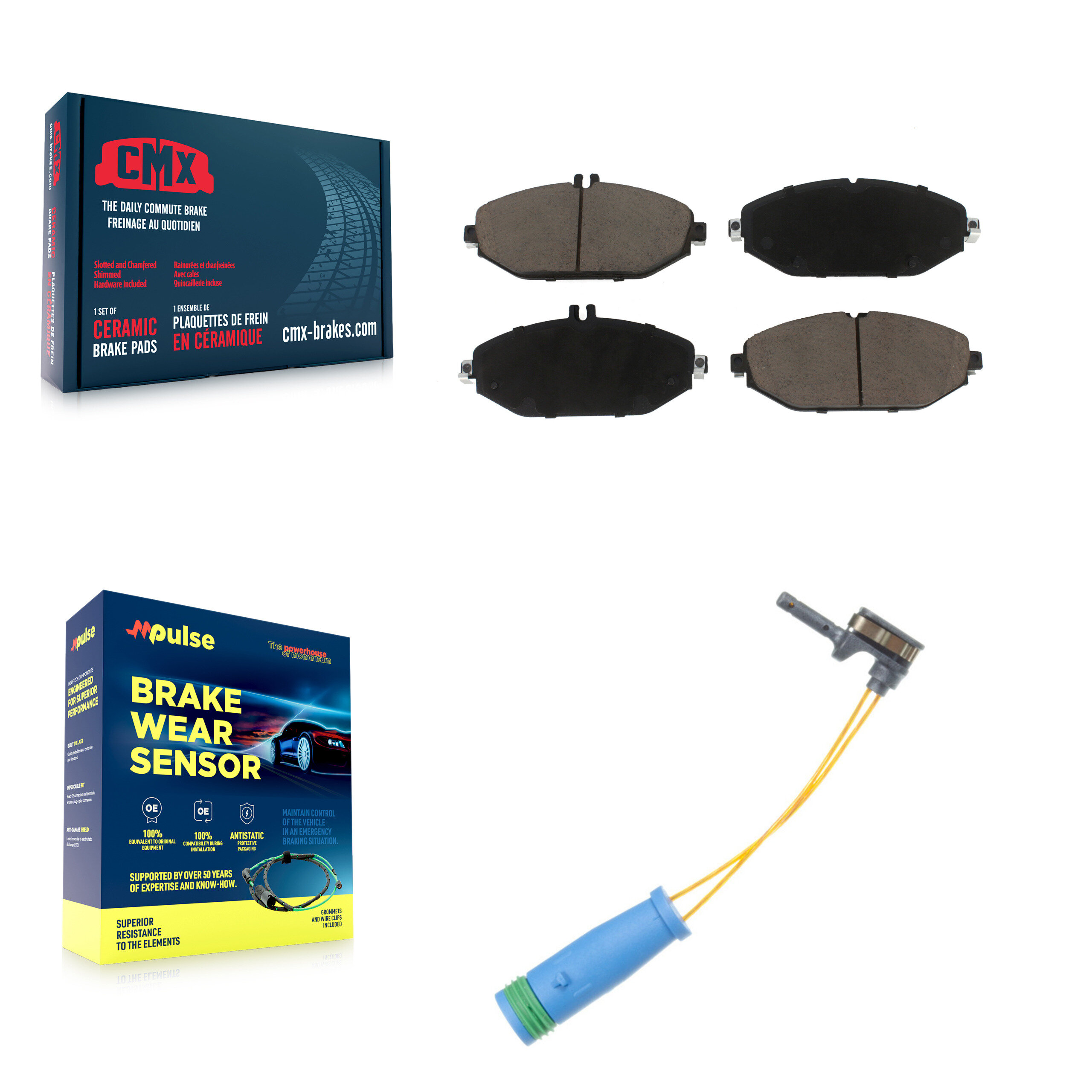 CMX - KCW-100537 - Front Disc Brake Pad Kits