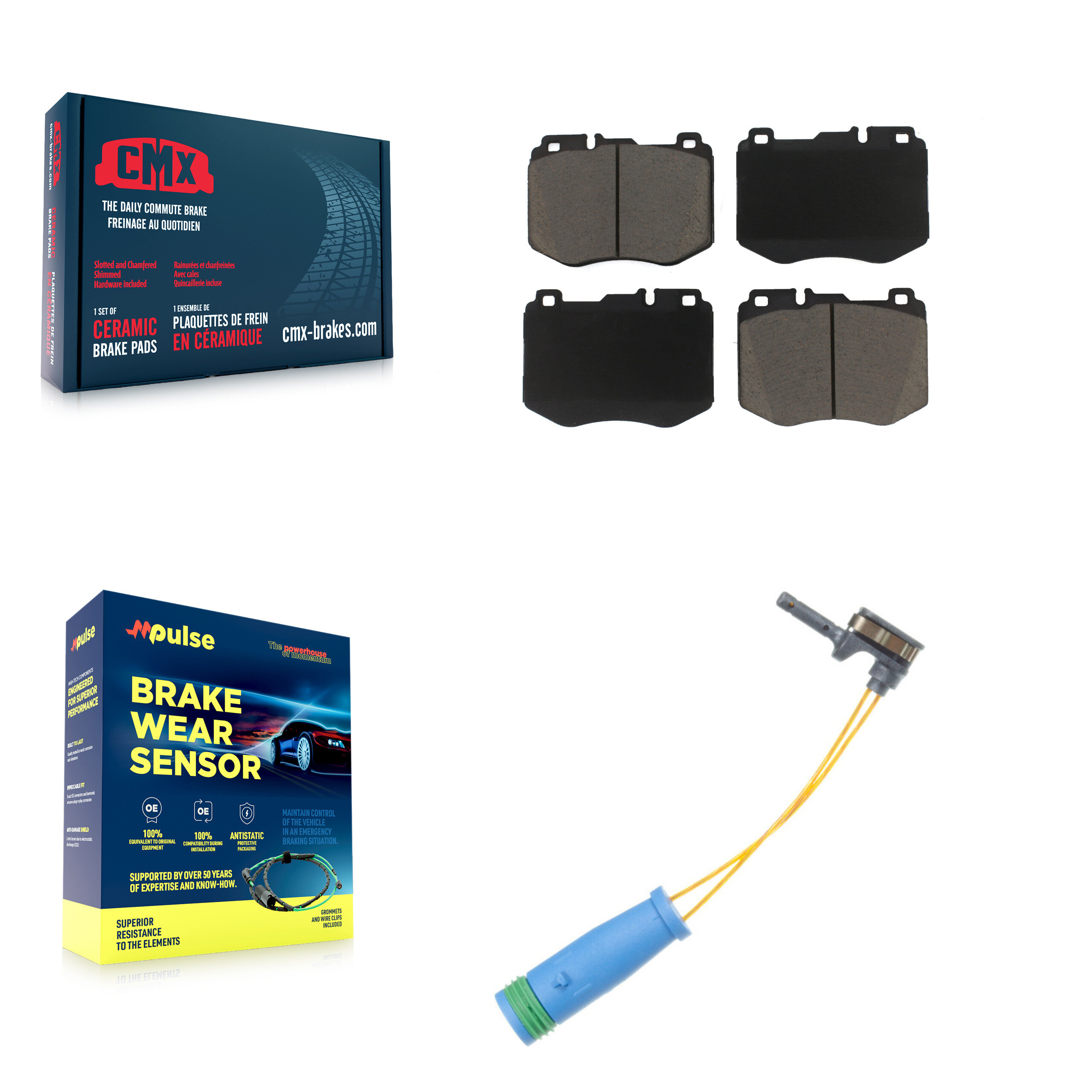 CMX - KCW-100538 - Front Disc Brake Pad Kits