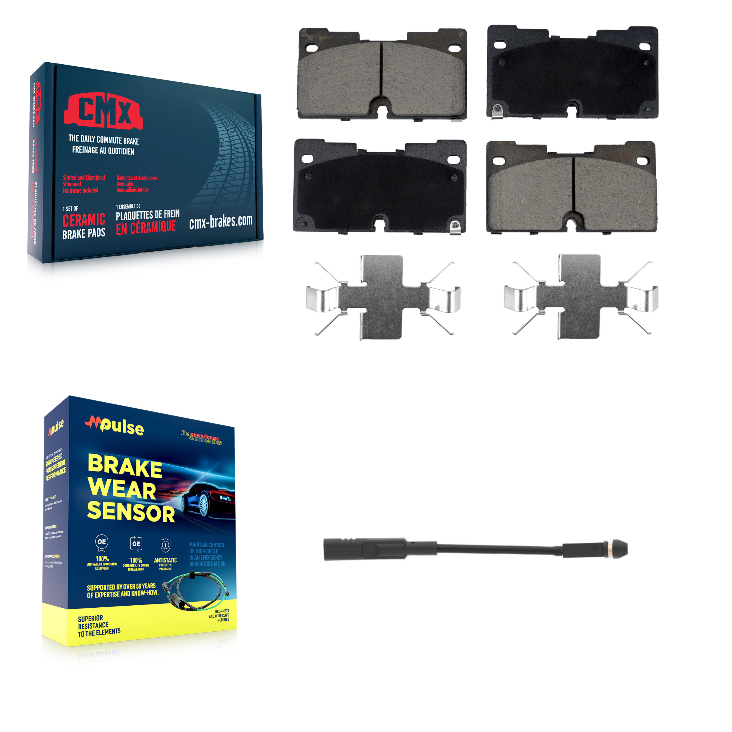 CMX - KCW-100543 - Front Disc Brake Pad Kits
