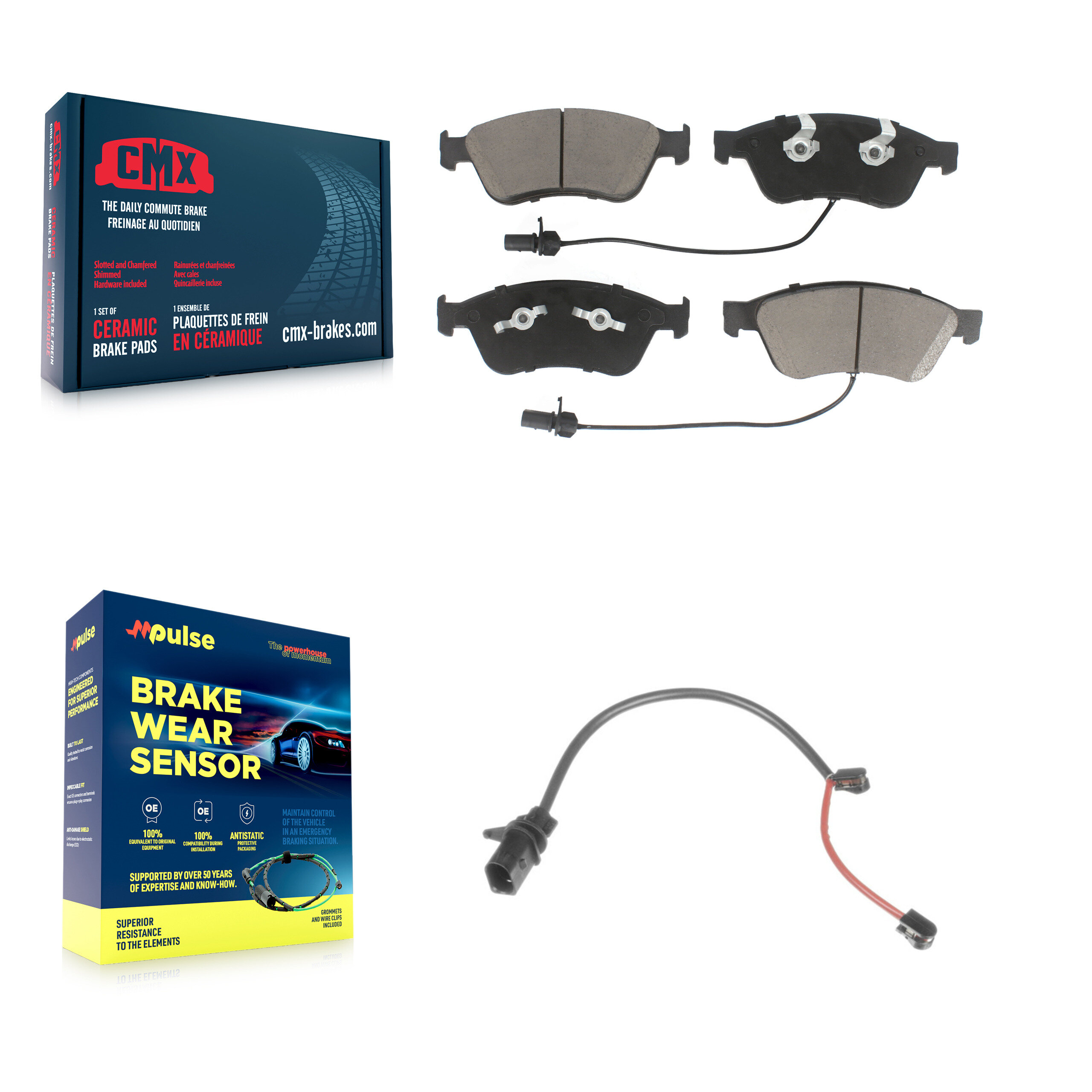 CMX - KCW-100545 - Front Disc Brake Pad Kits