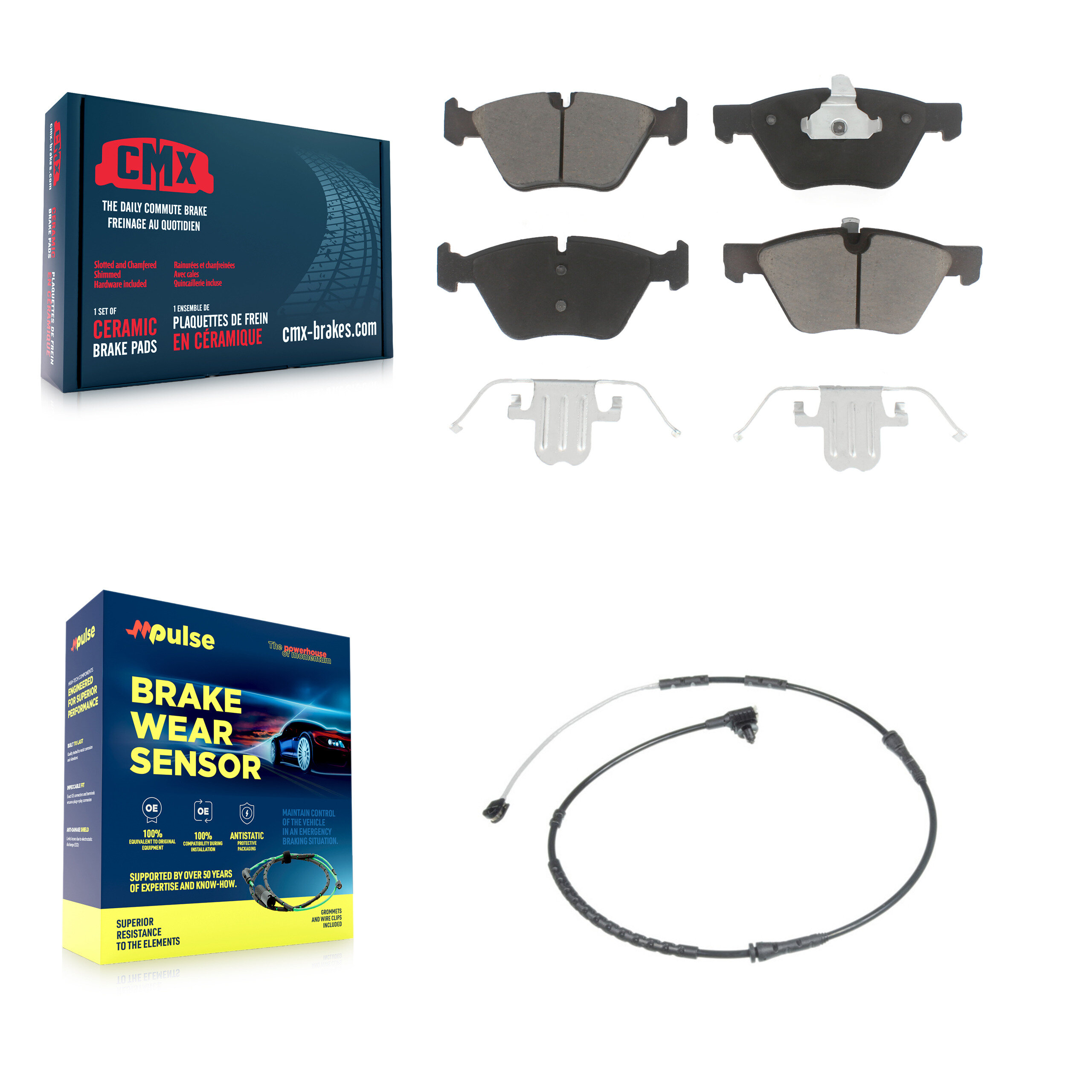 CMX - KCW-100550 - Front Disc Brake Pad Kits