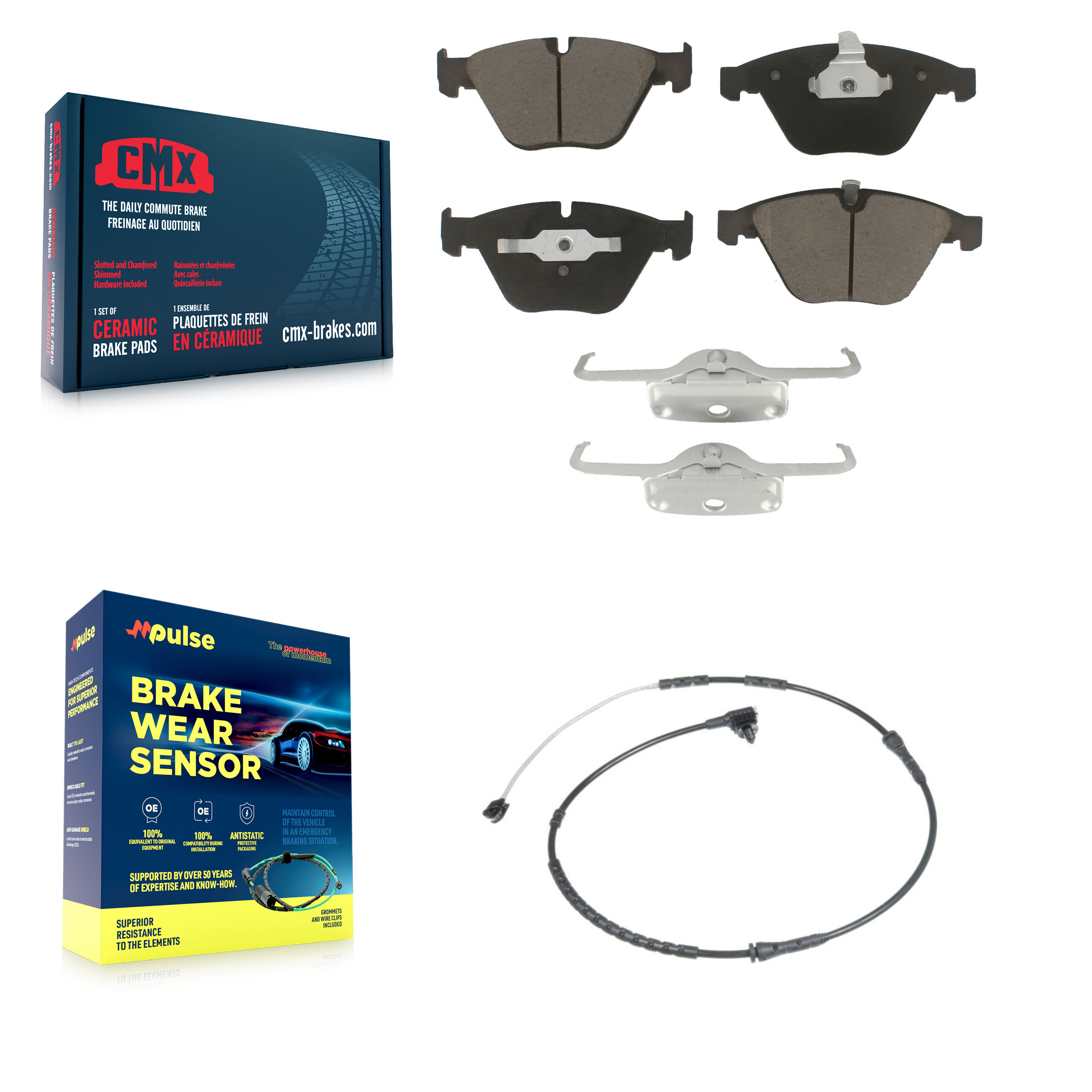 CMX - KCW-100551 - Front Disc Brake Pad Kits
