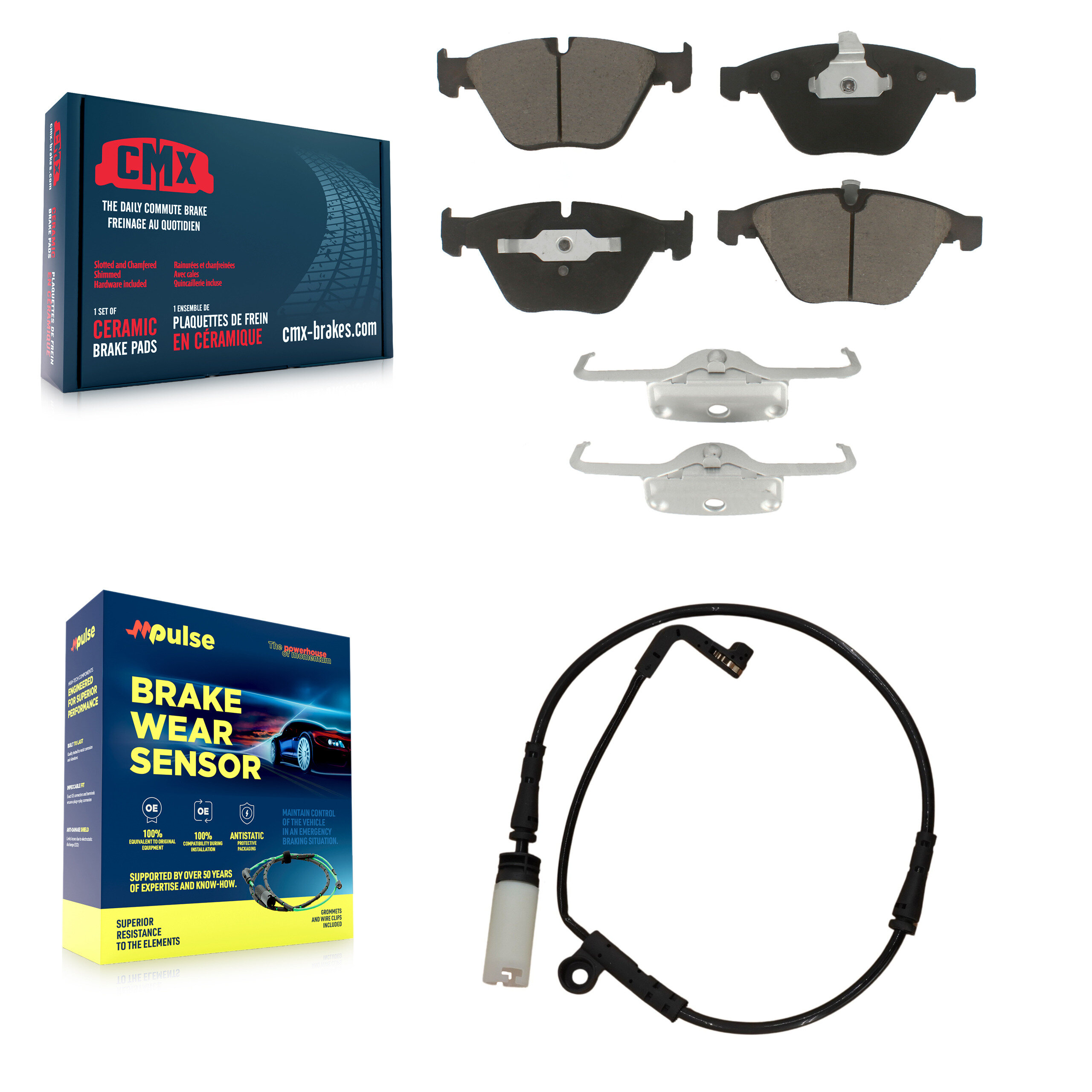 CMX - KCW-100555 - Front Disc Brake Pad Kits