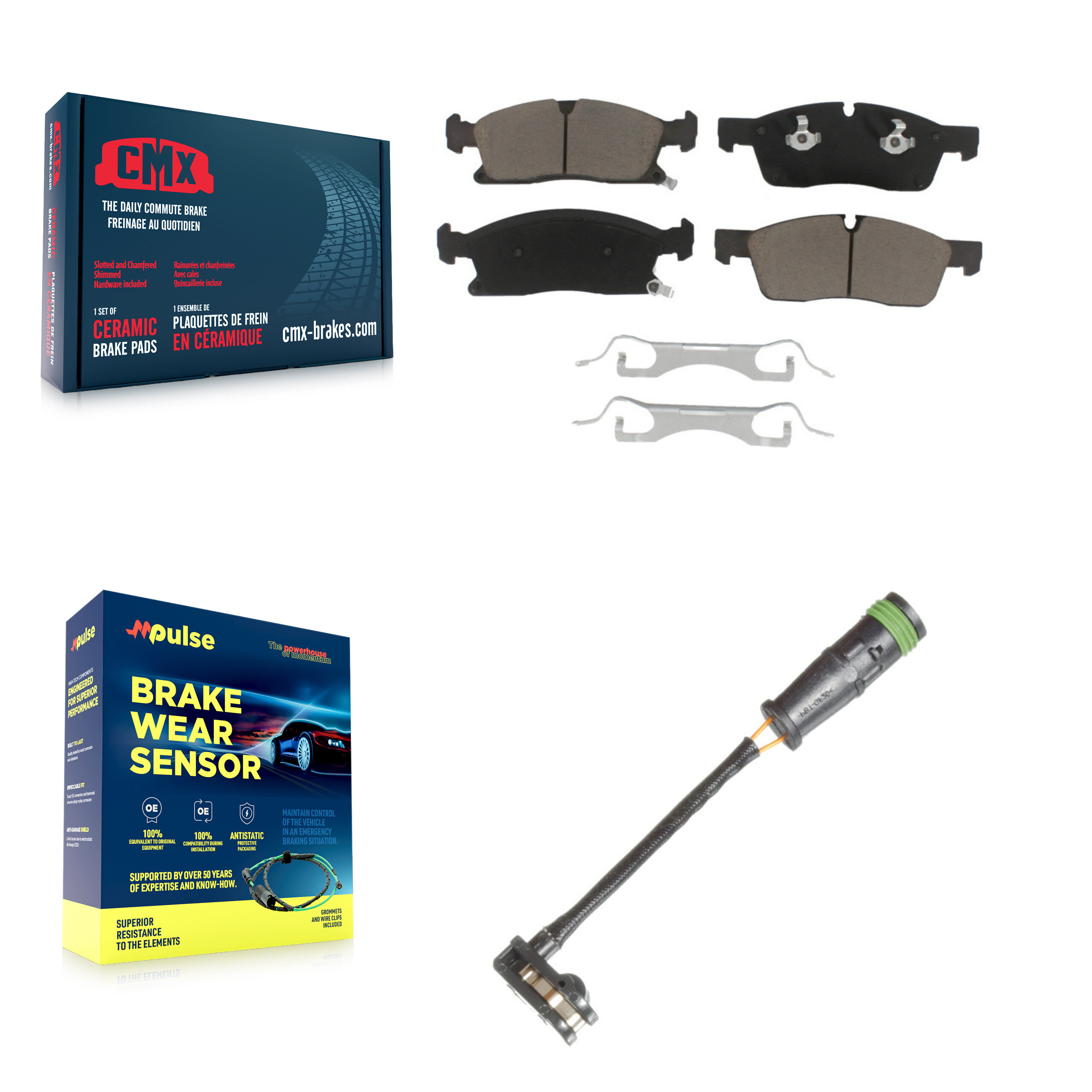 CMX - KCW-100566 - Front Disc Brake Pad Kits