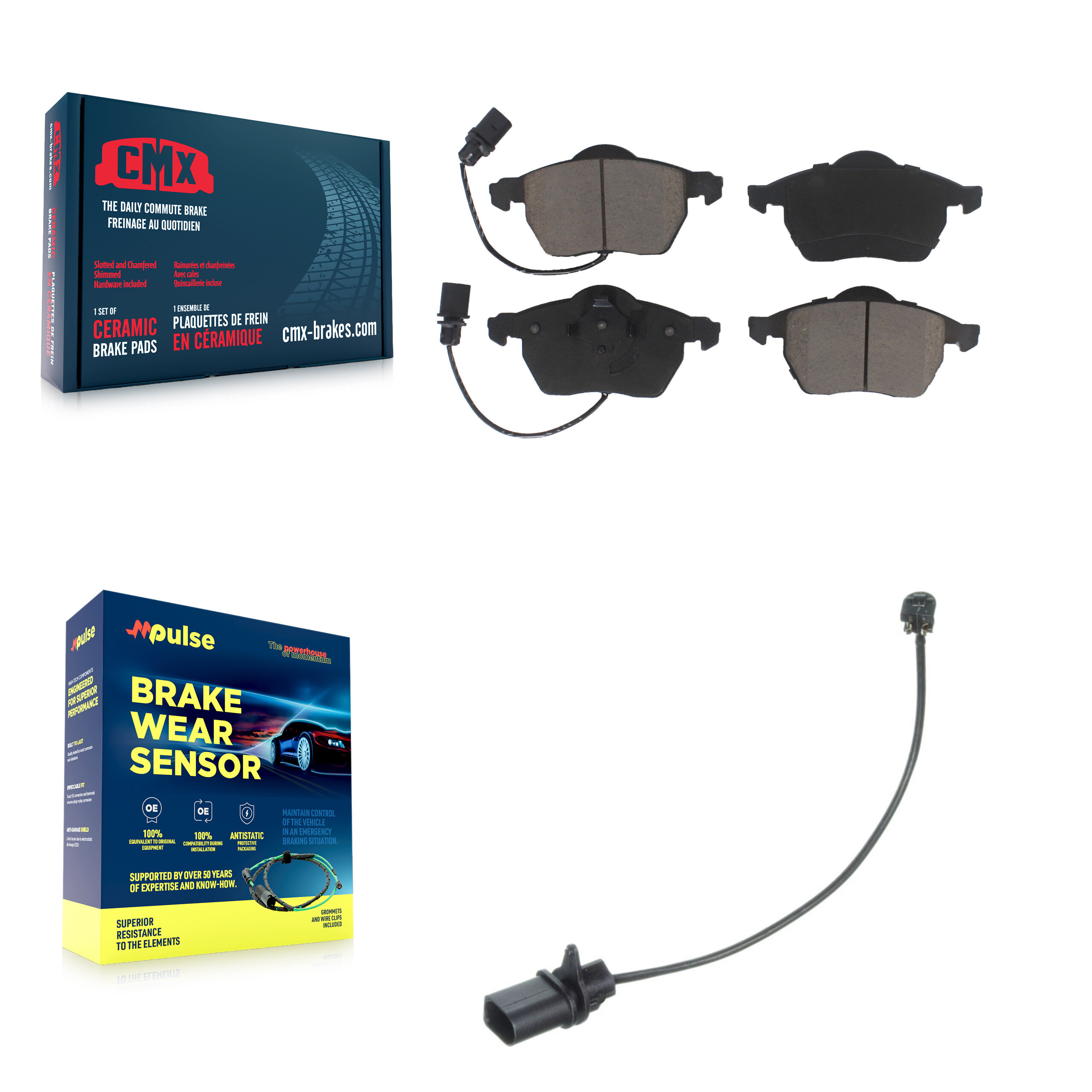 CMX - KCW-100580 - Front Disc Brake Pad Kits
