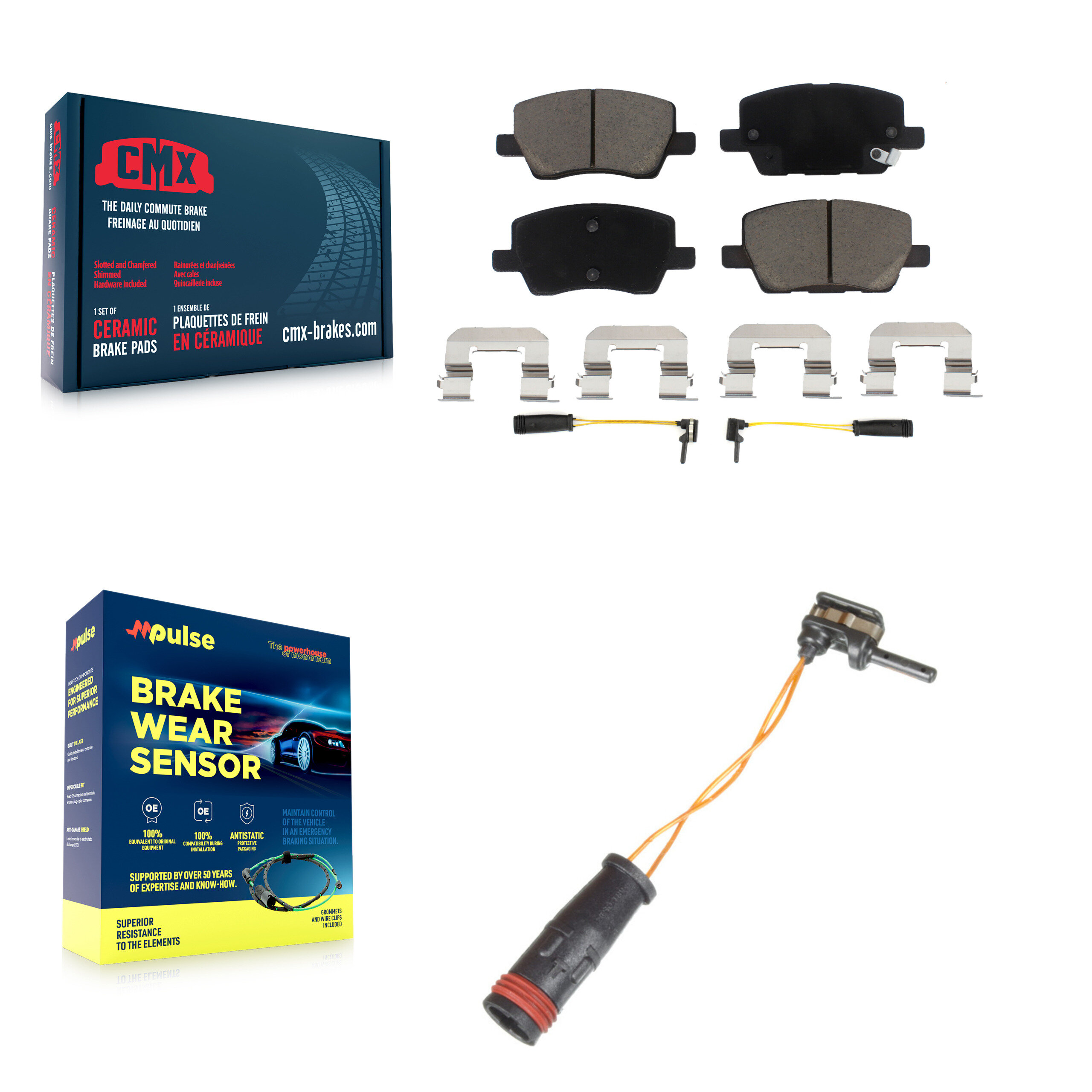 CMX - KCW-100594 - Front Disc Brake Pad Kits