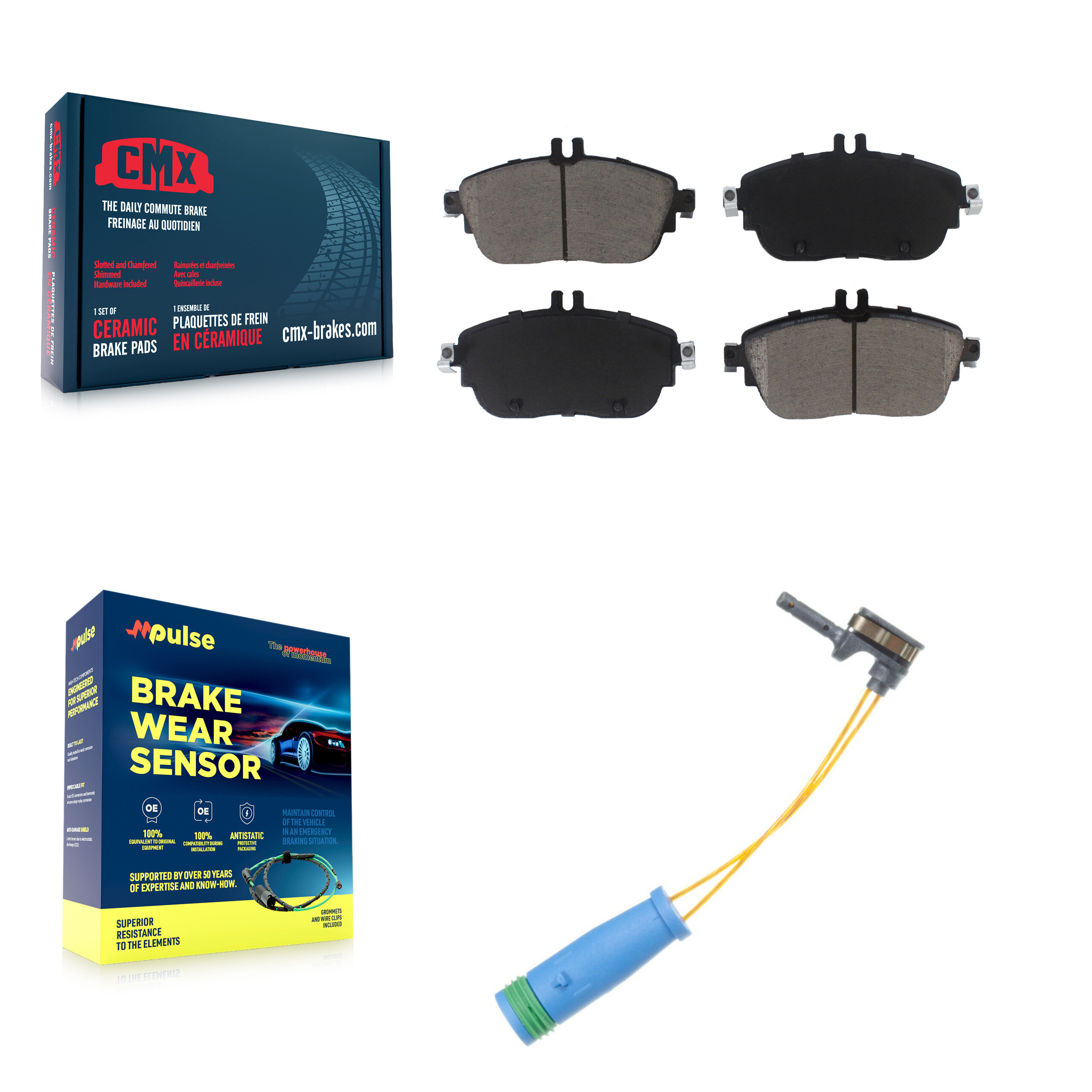 CMX - KCW-100595 - Front Disc Brake Pad Kits