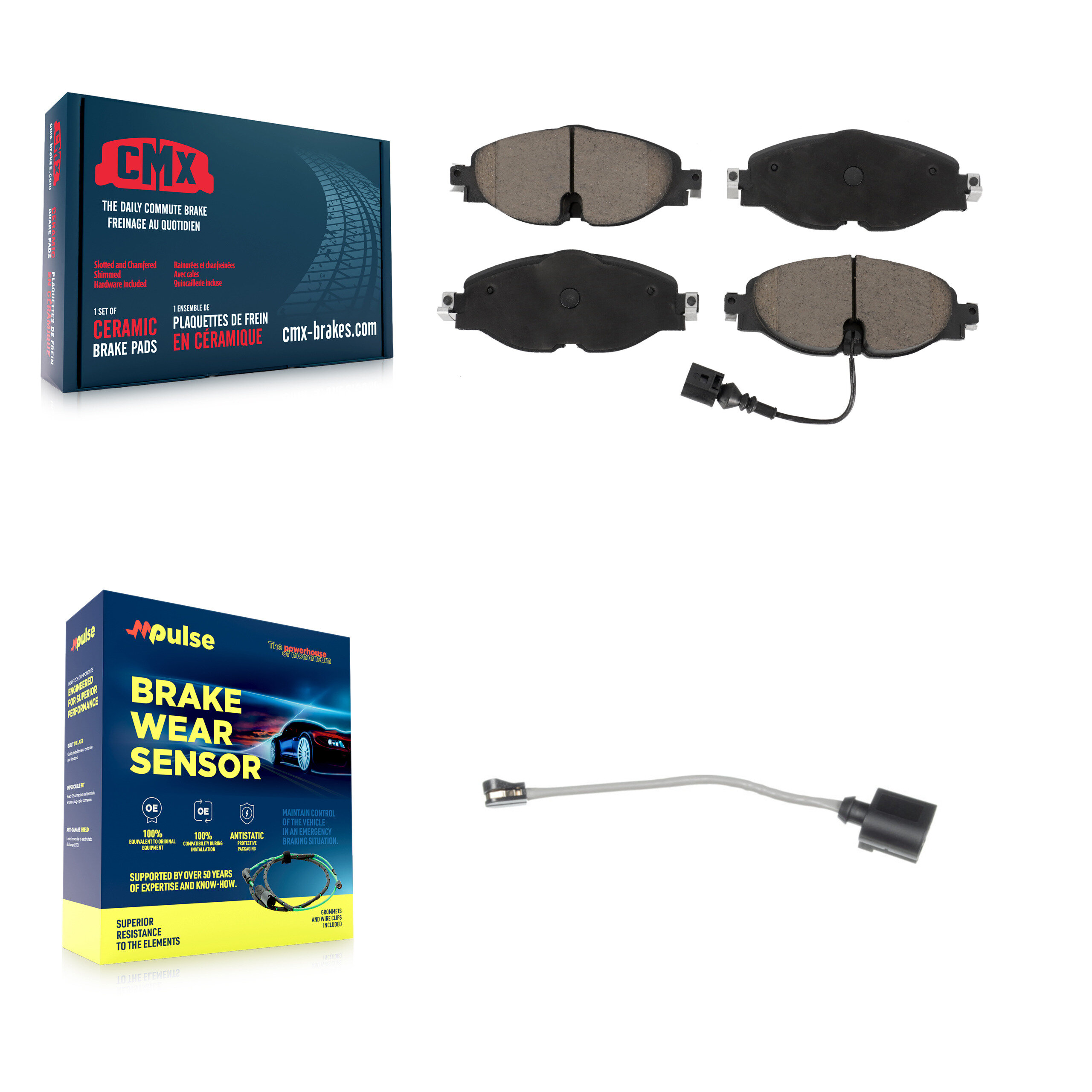 CMX - KCW-100599 - Front Disc Brake Pad Kits